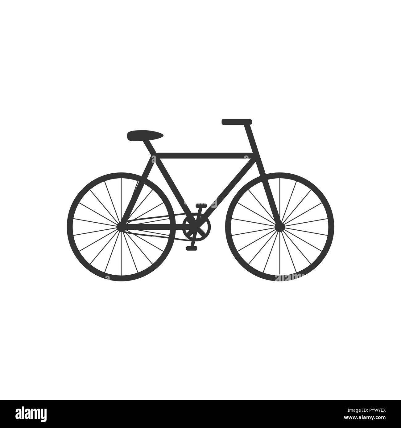 Disegno della bicicletta Immagini senza sfondo e Foto Stock ritagliate -  Alamy