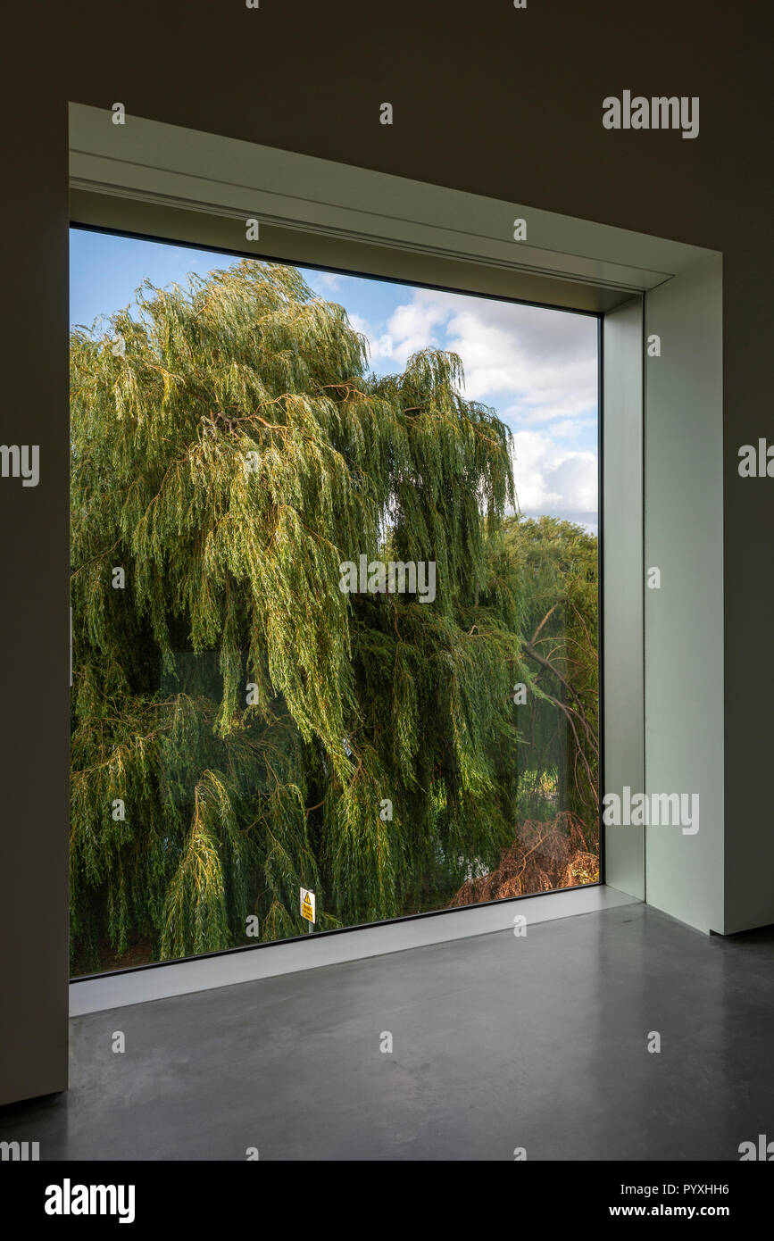 Vista dalla galleria Hepworth, Wakefield, Yorkshire, Regno Unito Foto Stock