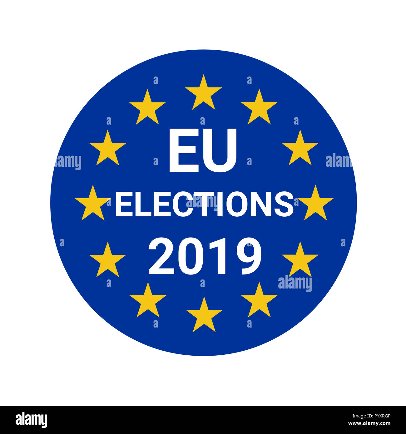 Elezioni europee 2019 Foto Stock