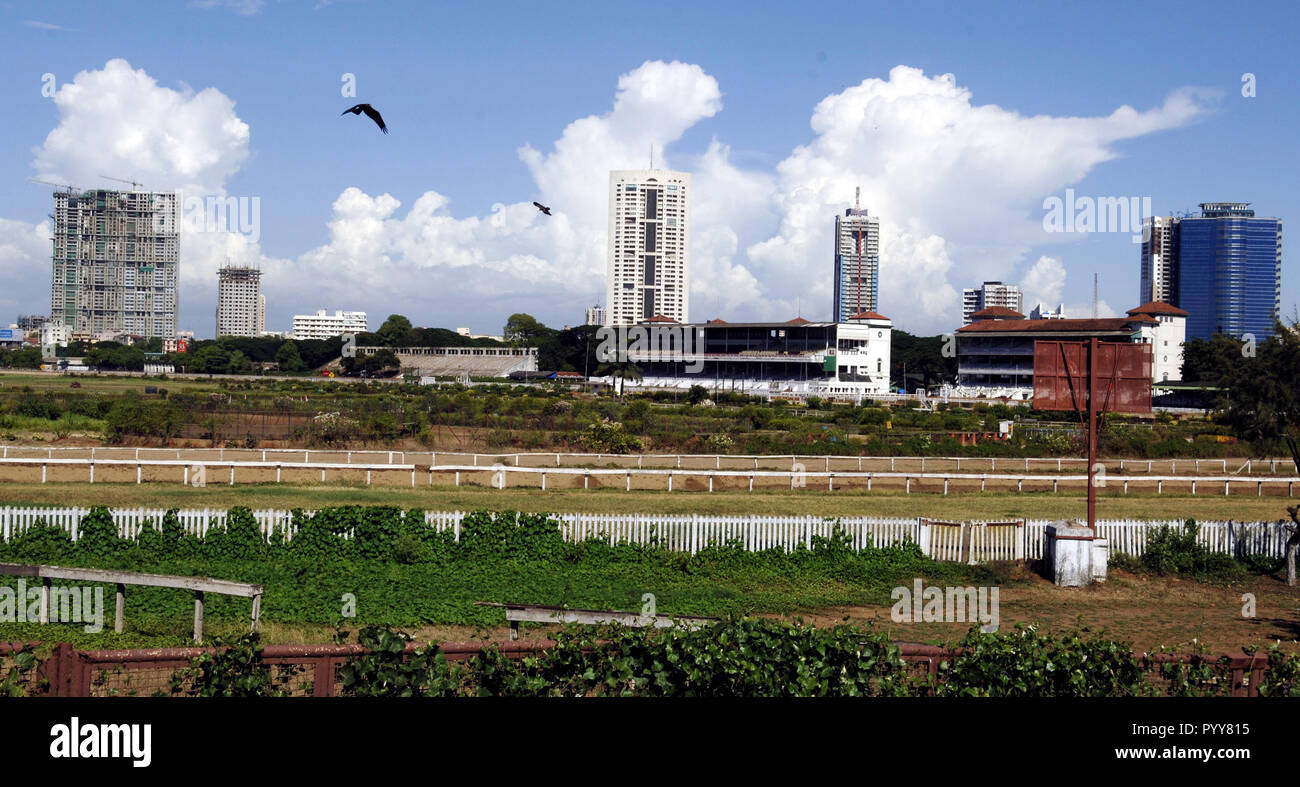 Mahalaxmi Race Course edifici, Mumbai, Maharashtra, India, Asia Foto Stock