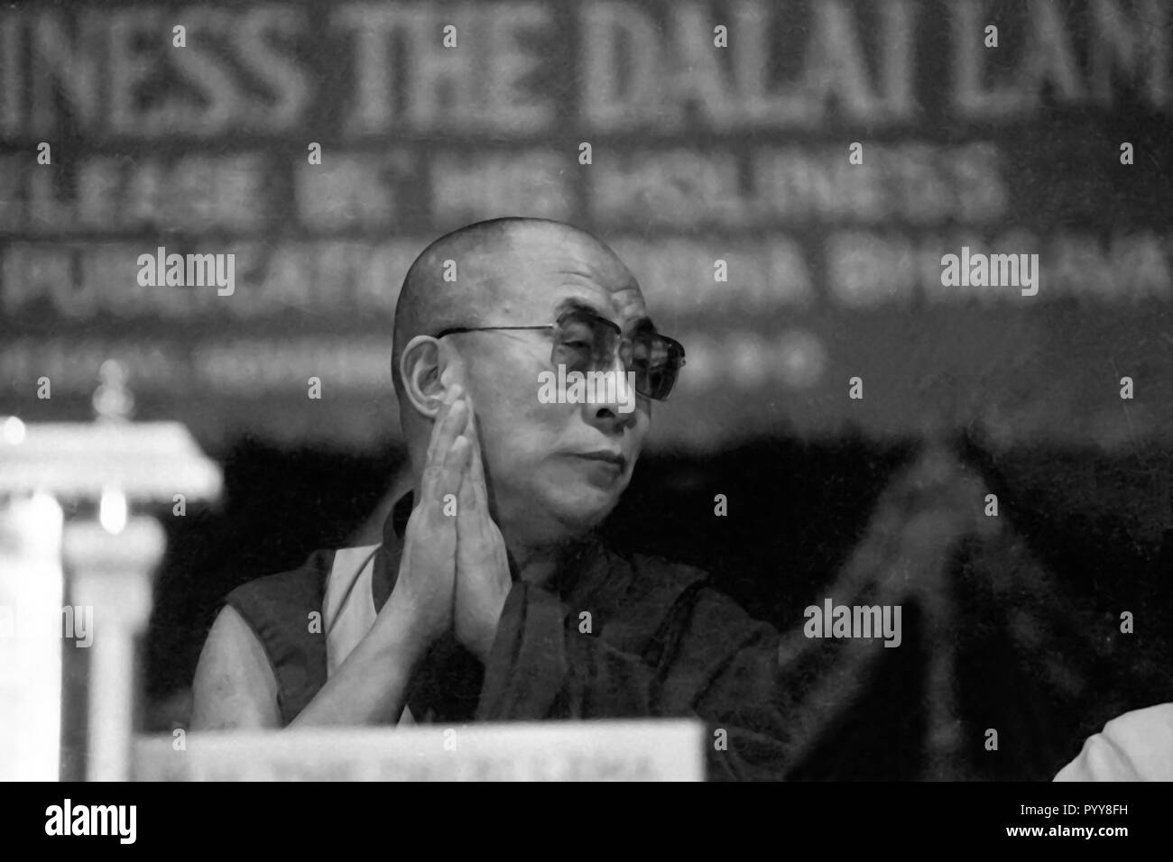 Dalai lama, capo spirituale buddista, India, Asia, 1900 Foto Stock