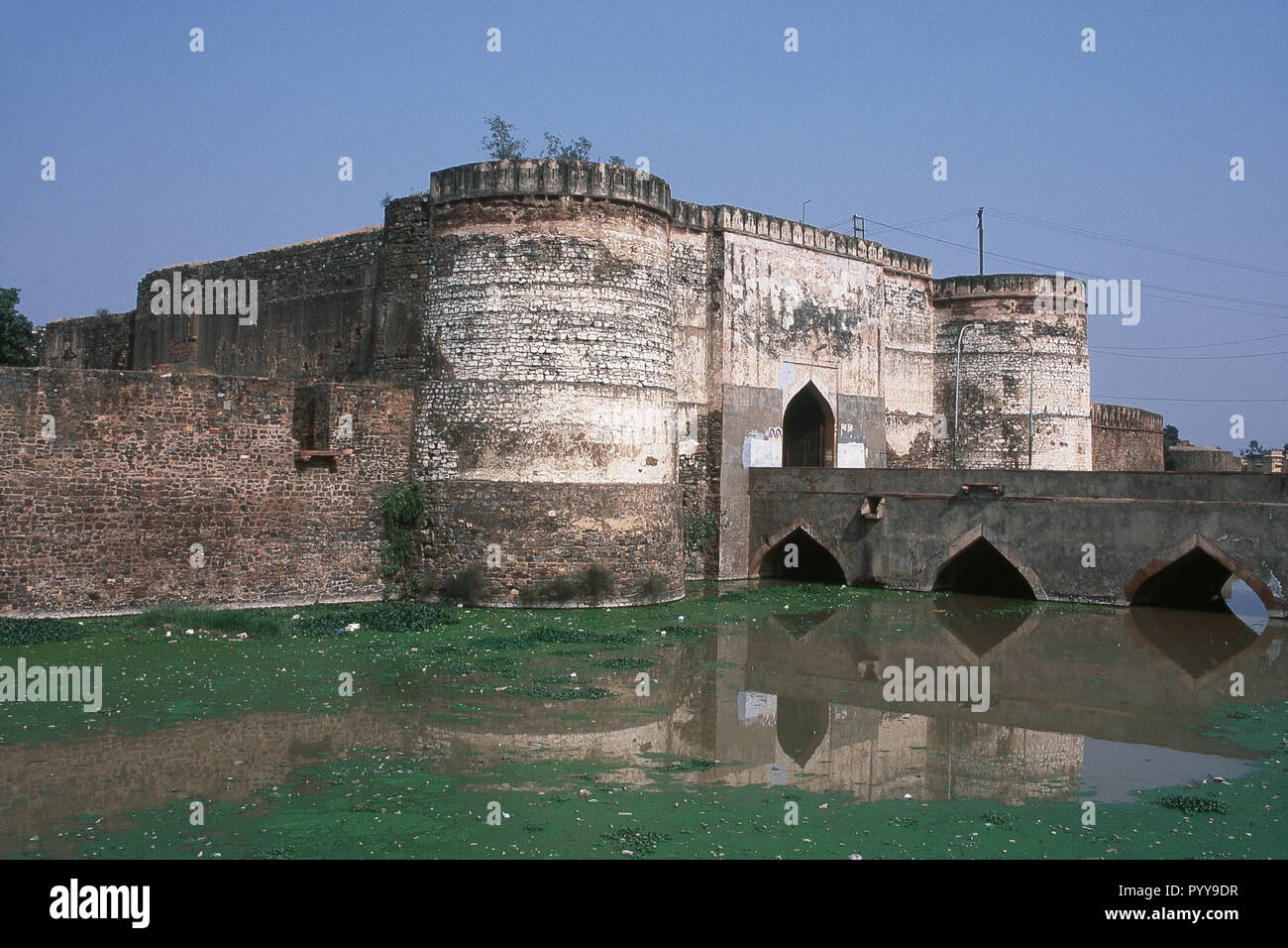 Lohagarh Fort, Bharatpur Rajasthan, India, Asia Foto Stock