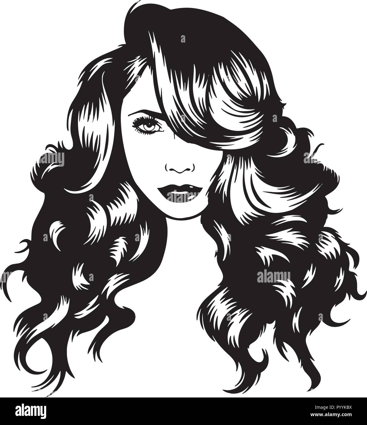 Questo sono African American bellissima regina, dive di donne di classe Illustrazione Vettoriale