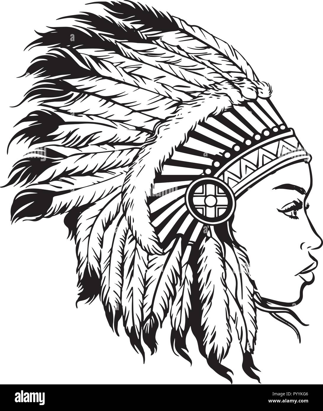 Questo sono African American bellissima regina, dive di donne di classe Illustrazione Vettoriale