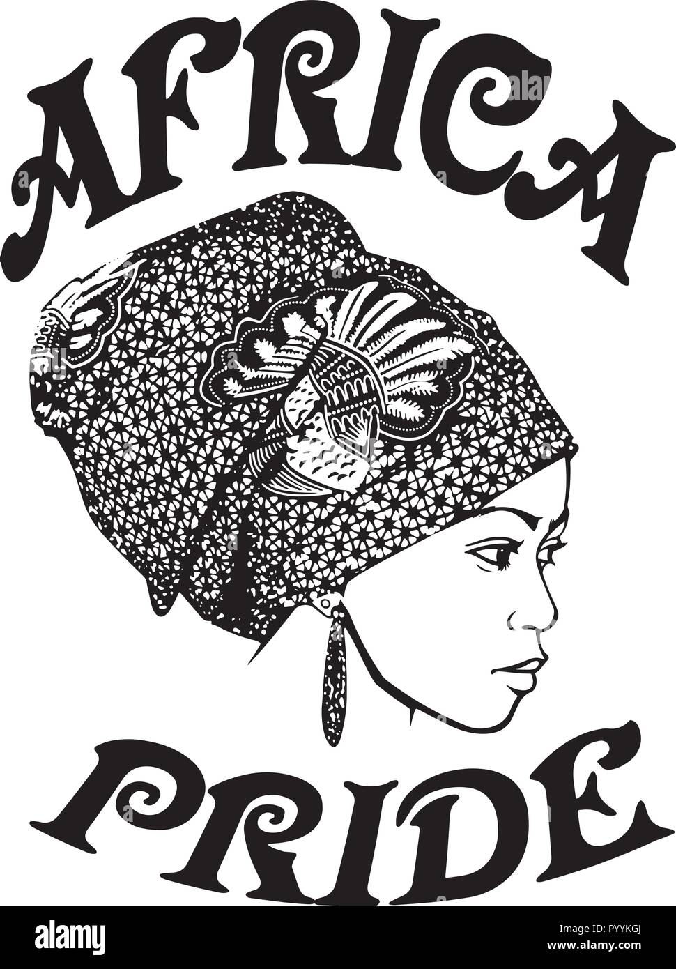 Questo sono African American bellissima regina, dive di donne di classe Illustrazione Vettoriale