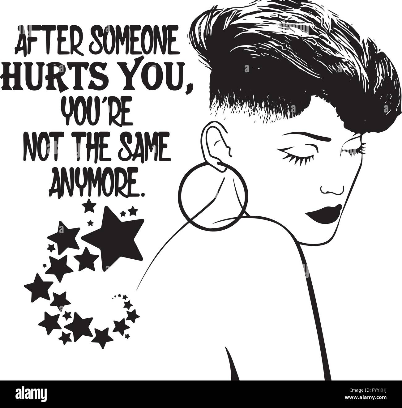 Questo sono African American bellissima regina, dive di donne di classe Illustrazione Vettoriale