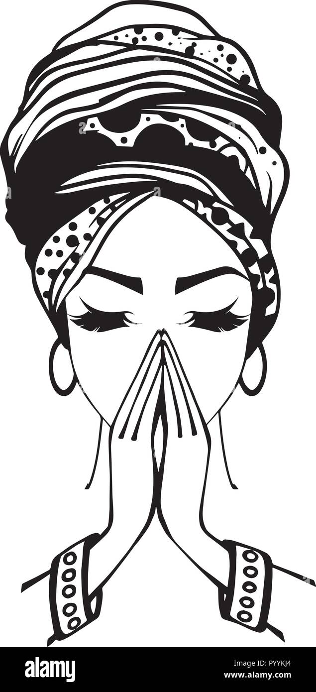 Questo sono African American bellissima regina, dive di donne di classe Illustrazione Vettoriale