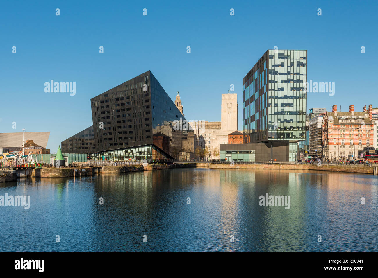 Royal Albert Dock, Liverpool, Merseyside England Foto Stock