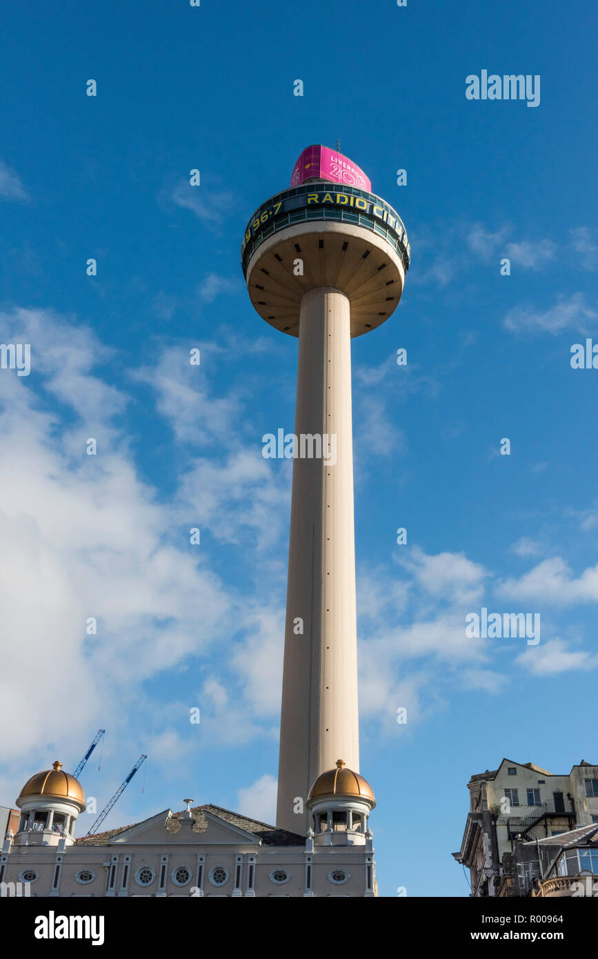 Radio City Tower, Liverpool, Merseyside England Foto Stock
