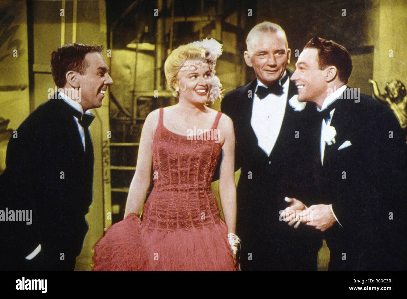 Singin' sotto la pioggia Anno : 1952 USA Direttore : Stanley Donen e Gene Kelly Gene Kelly, Jean Hagen, Millard Mitchell, re Donovan Foto Stock