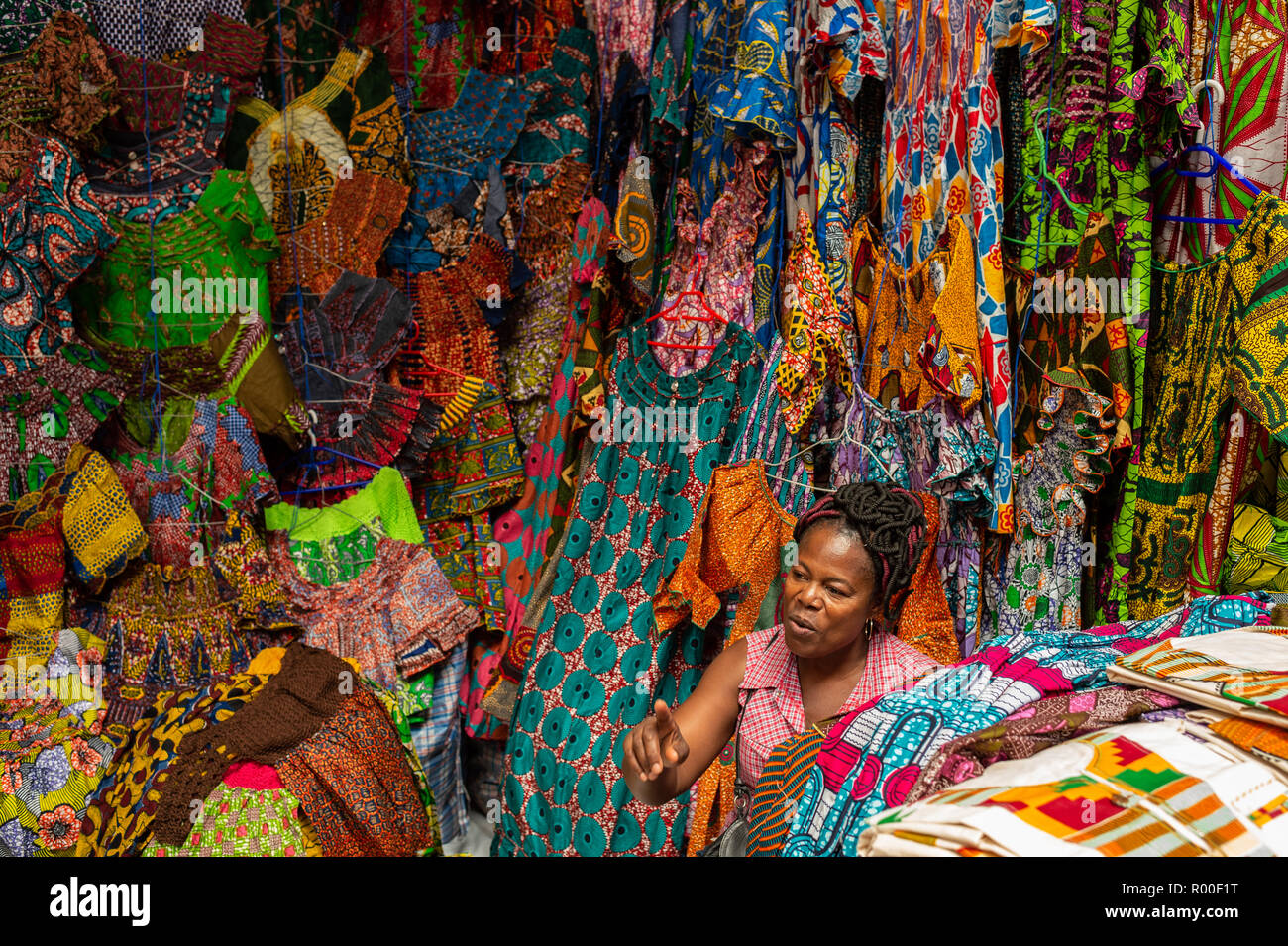 SIAO Ouagadougou, Internazionale di Arte e Artigianato Trade Show, Fiera regionale, 26 ottobre - 04 nov. 2018, Ougadoungou, Burkina Faso, Africa Foto Stock