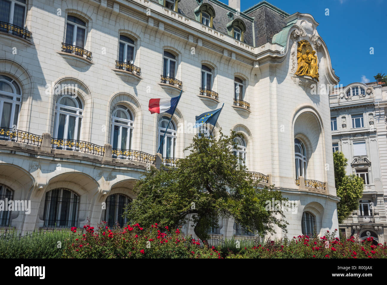 Wien, Französische Botschaft, Georges Chedanne 1900-1906 - Vienna, Ambasciata francese, Georges Chedanne 1900-1906 Foto Stock
