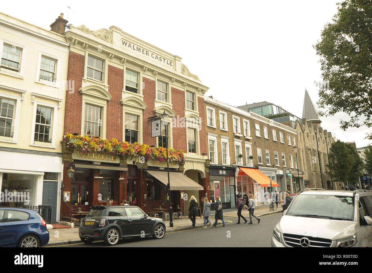 Il Walmer Castle pub in Notting Hill, che secondo come riferito ha acquistato per £ 3 milioni di