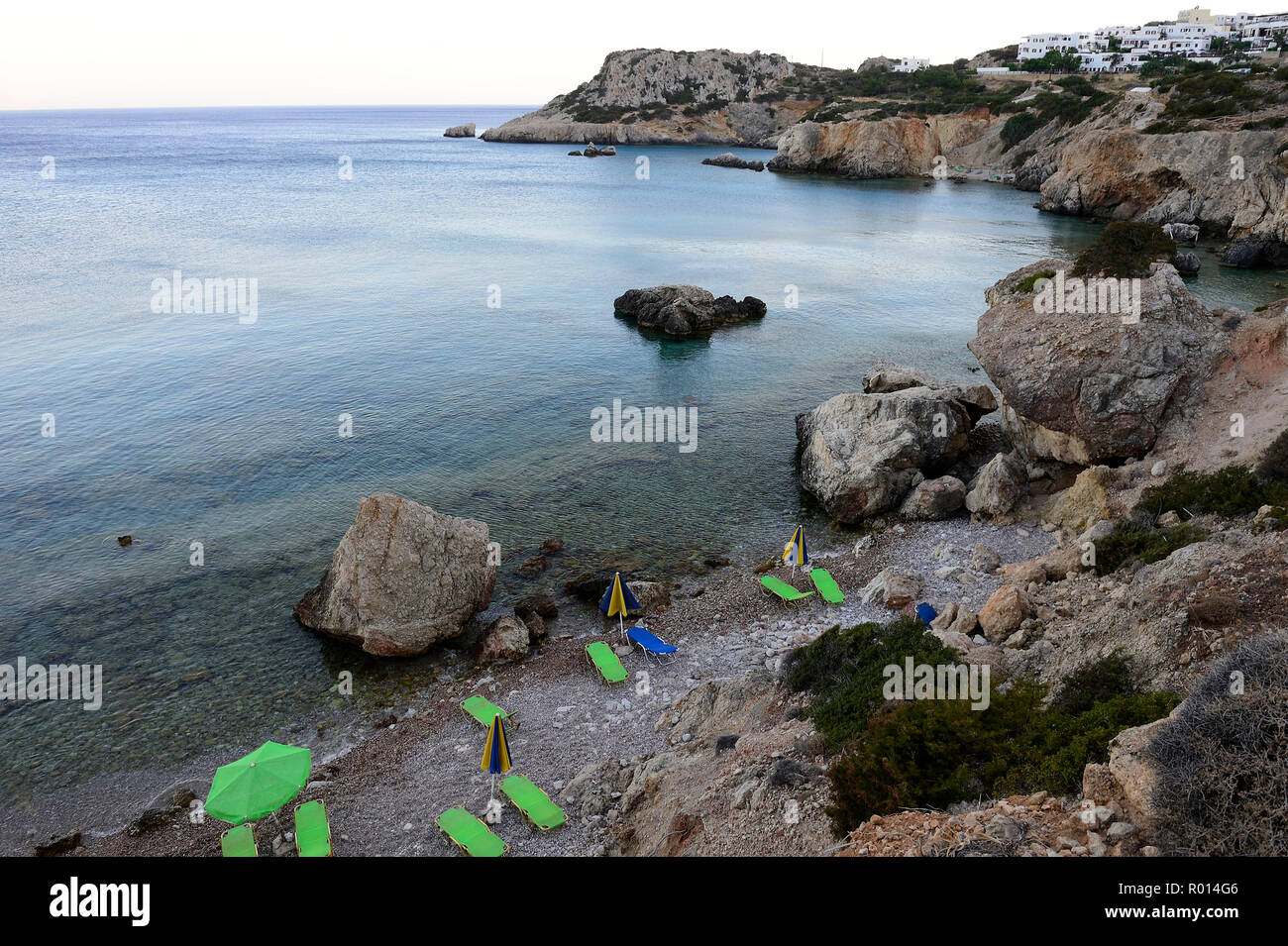 Grecia KARPATHOS località turistica Amopi Foto Stock