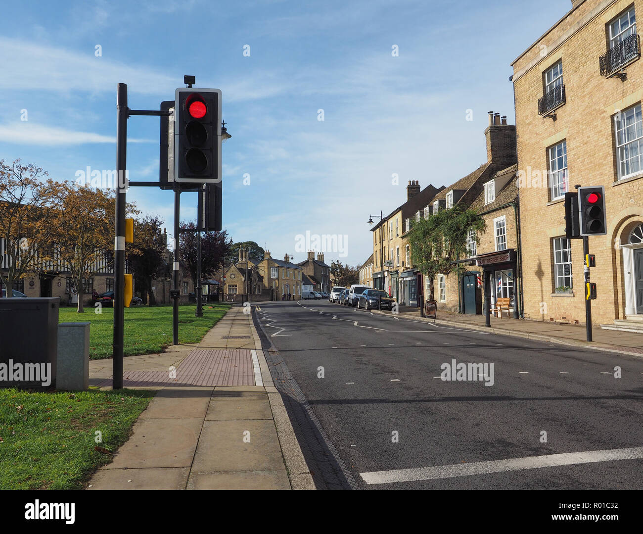 ELY, Regno Unito - circa ottobre 2018: Vista della città Foto Stock