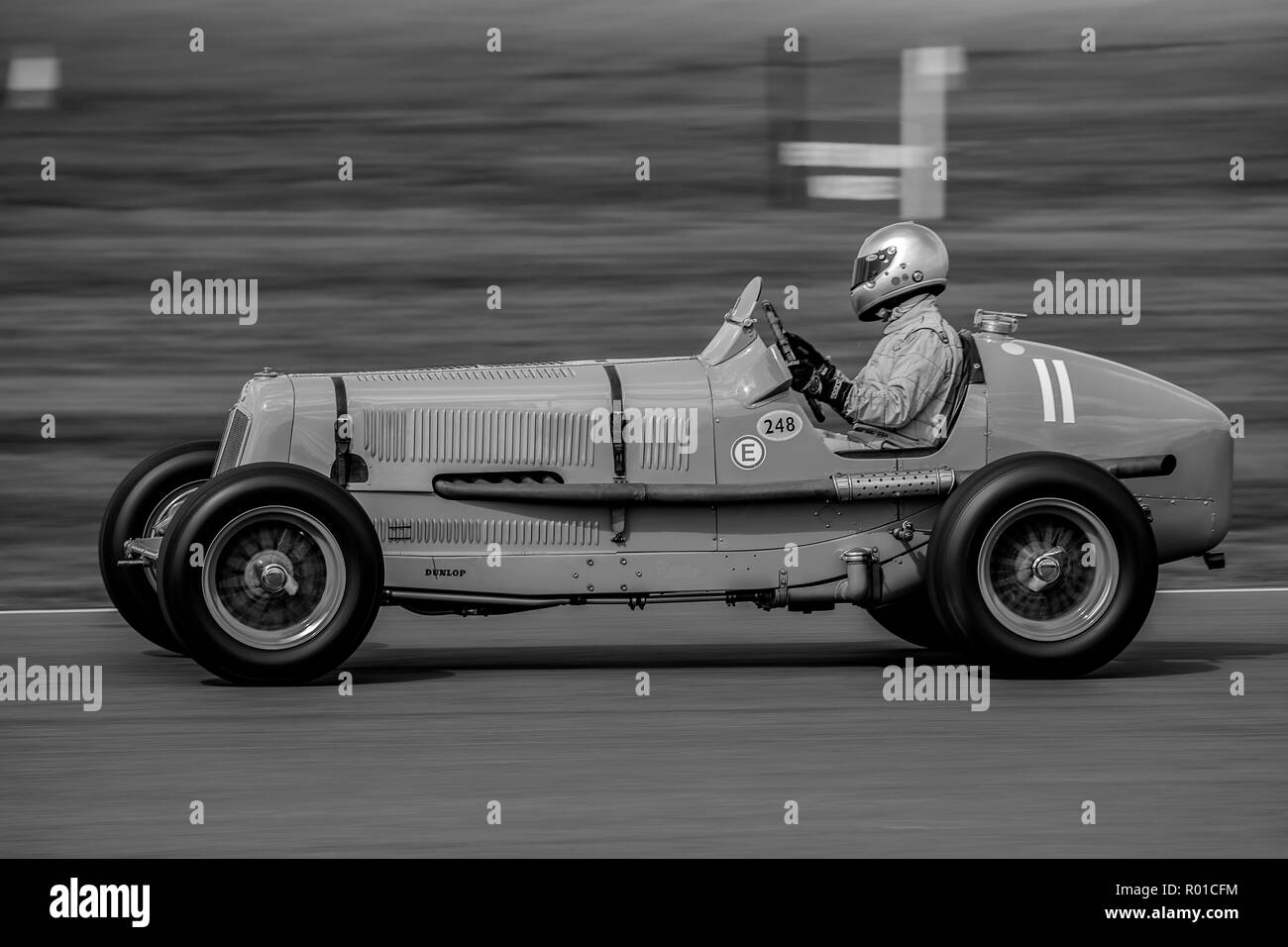1934 ERS A-Type R3un Driver Mark Gillies Foto Stock