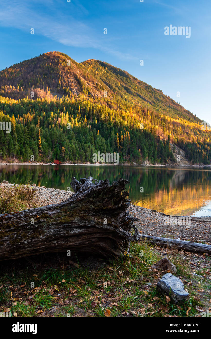 Sullivan lago nel Colville National Forest, nello Stato di Washington, USA Foto Stock