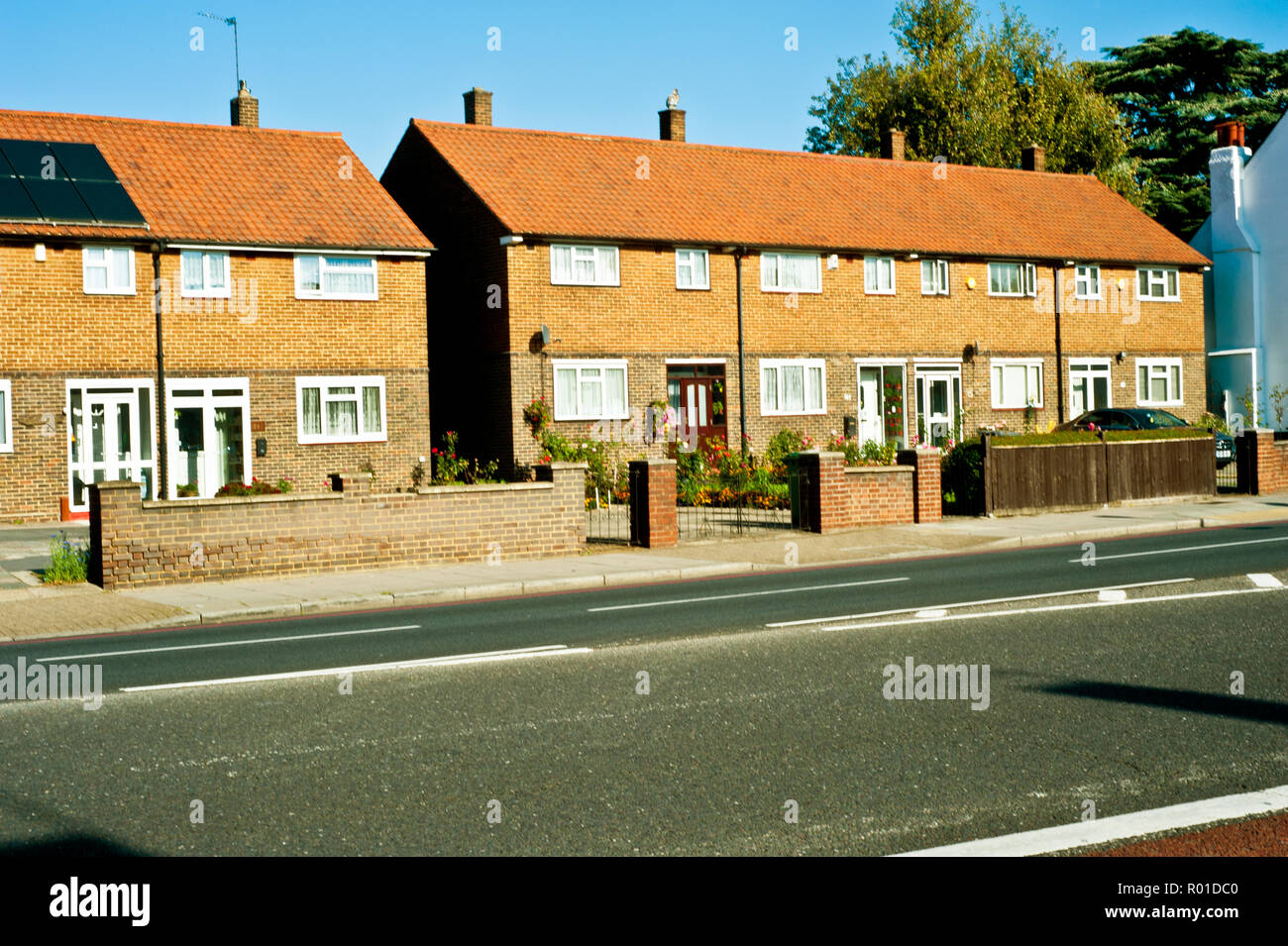 Ex autorità locale Case, Bromley Road, Catford, quartiere di Lewisham, Londra, Inghilterra Foto Stock