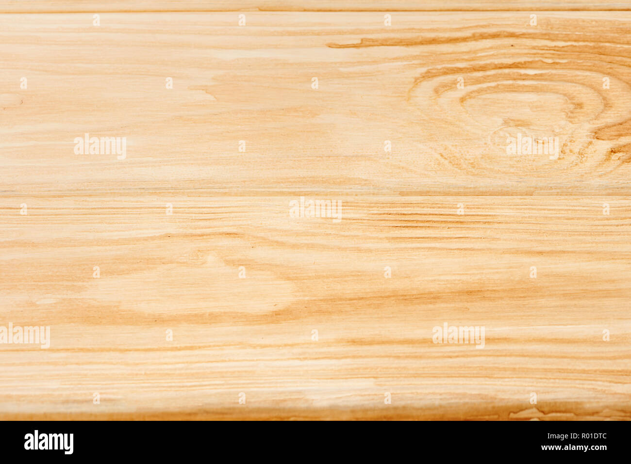 Luce di sfondo di legno. Tavolo rustico Foto Stock