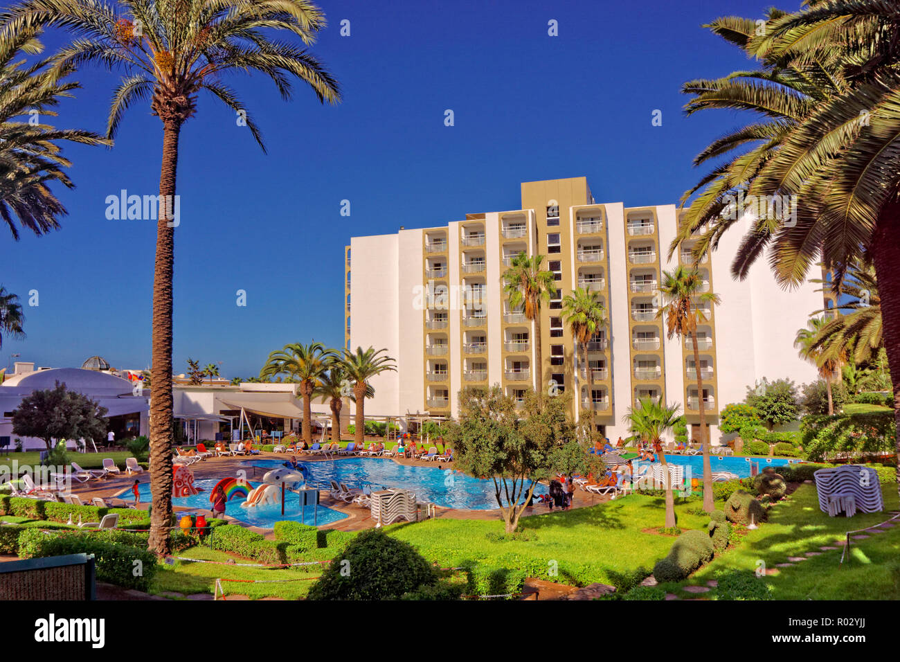 L'hotel Kenzi Europa Hotel a Agadir in Marocco, Africa nord-occidentale. Foto Stock