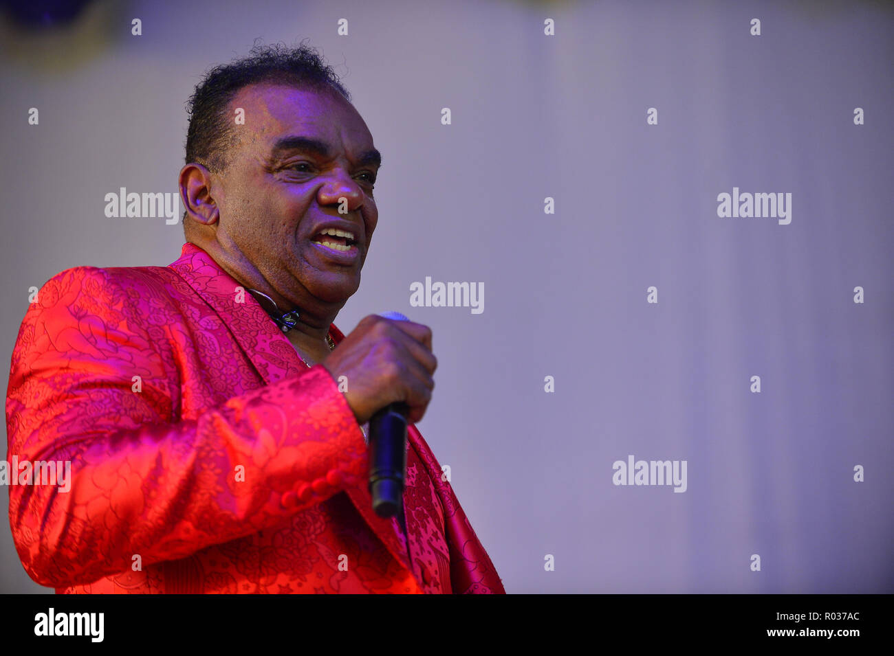 La parte bianca in concerto a Miramar Parco Regionale anfiteatro con: Ronald Isley di Isley Brothers dove: Miramar, Florida, Stati Uniti quando: 29 set 2018 Credit: Johnny Louis/WENN.com Foto Stock