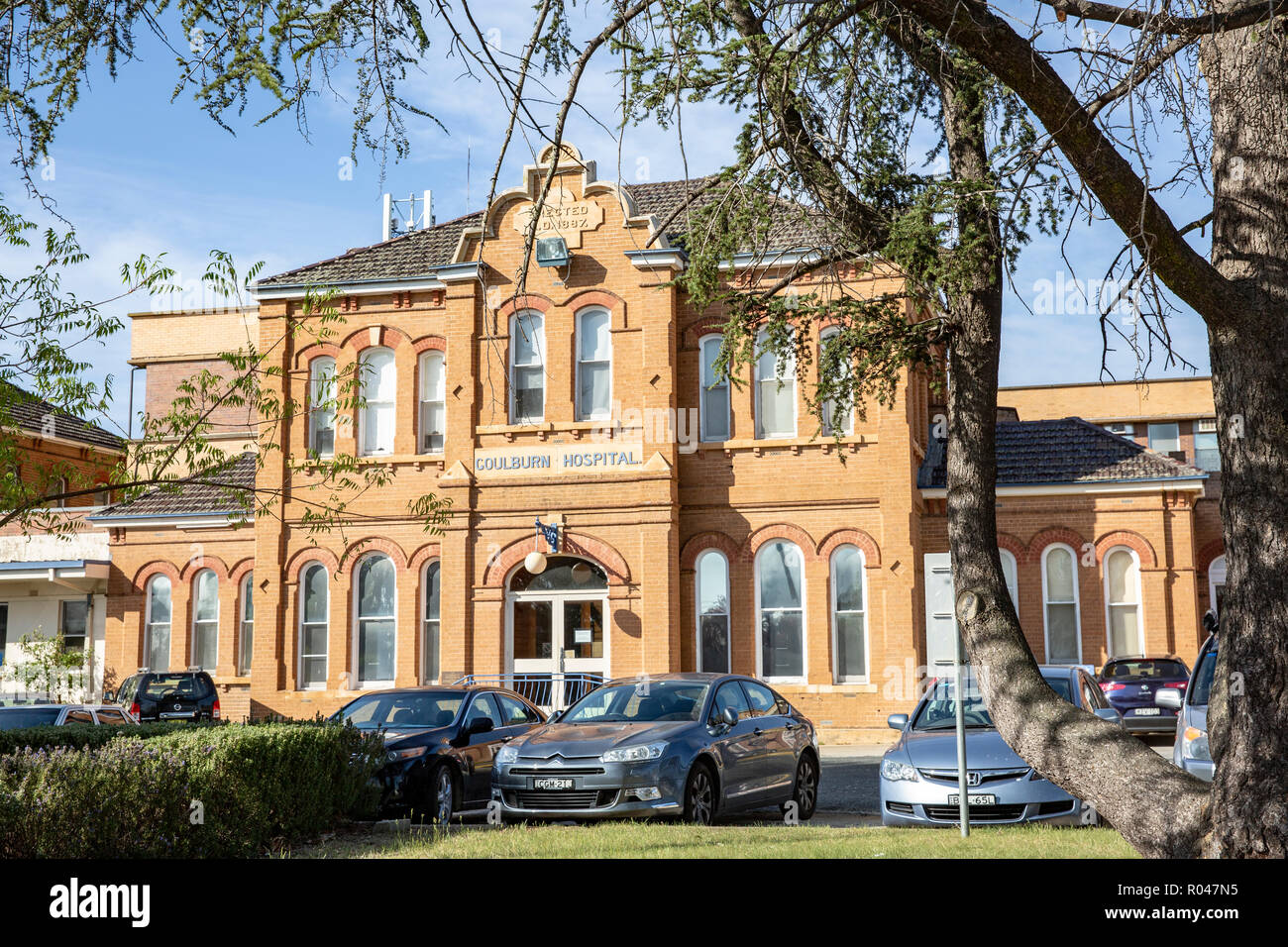 Goulburn ospedale nella città di Goulburn, in Australia la prima città terrestre, Nuovo Galles del Sud, Australia Foto Stock