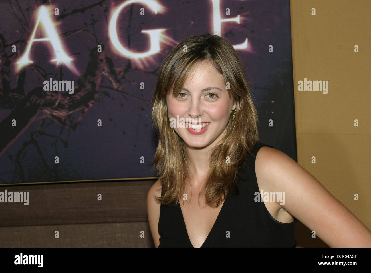 Eva Amurri 07/26/04 "villaggio" Premiere @ Prospect Park, Eva Amurri, foto di Izumi Hasegawa/Hollywood News filo (26 luglio 2004) Riferimento File # 33689 167HNWPLX Foto Stock