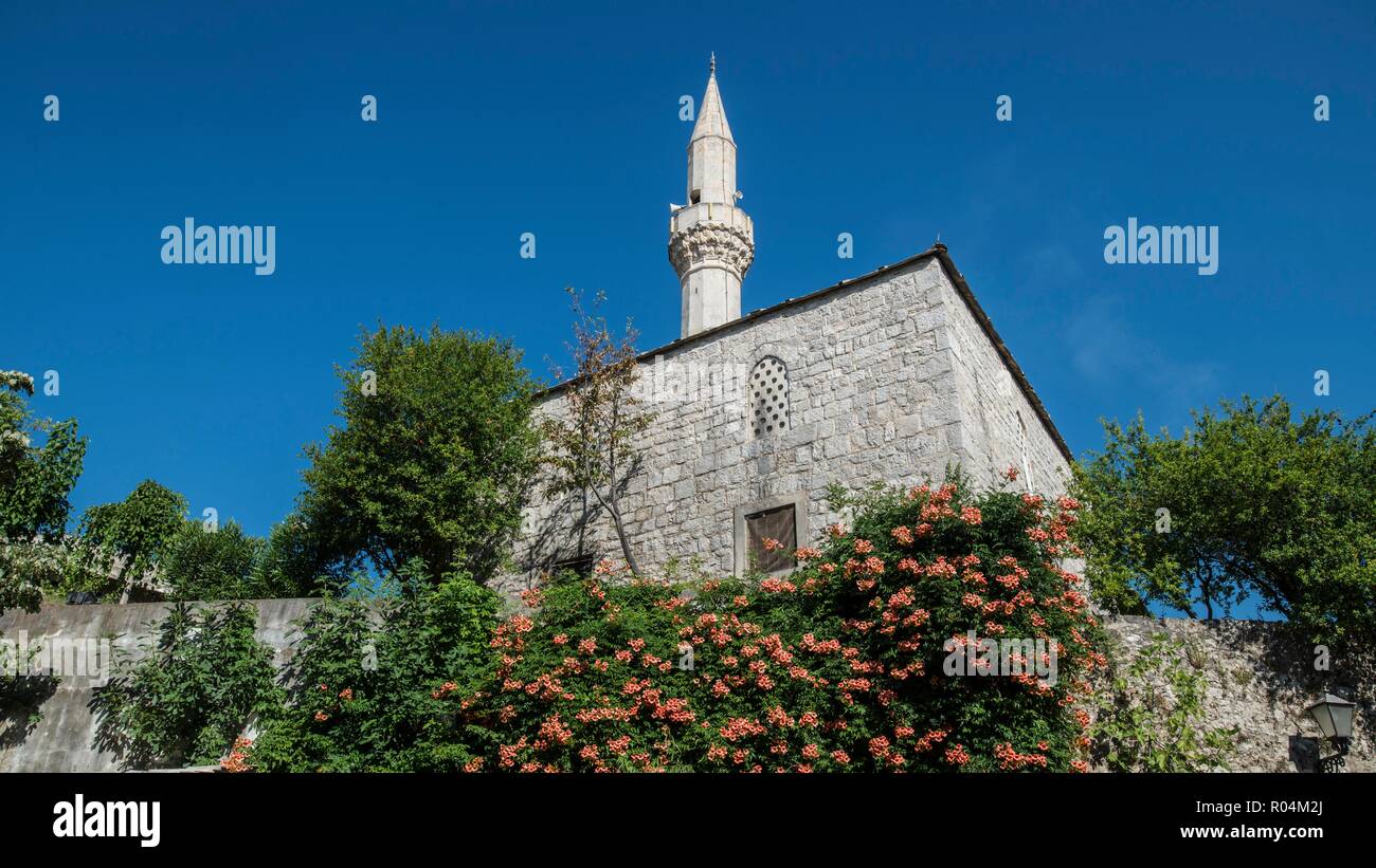 BOSNIA-ERZEGOVINA. Costruito 1552, la moschea Cejvan-Cehaya è zhe più antico santuario islamico a Mostar. Foto Stock