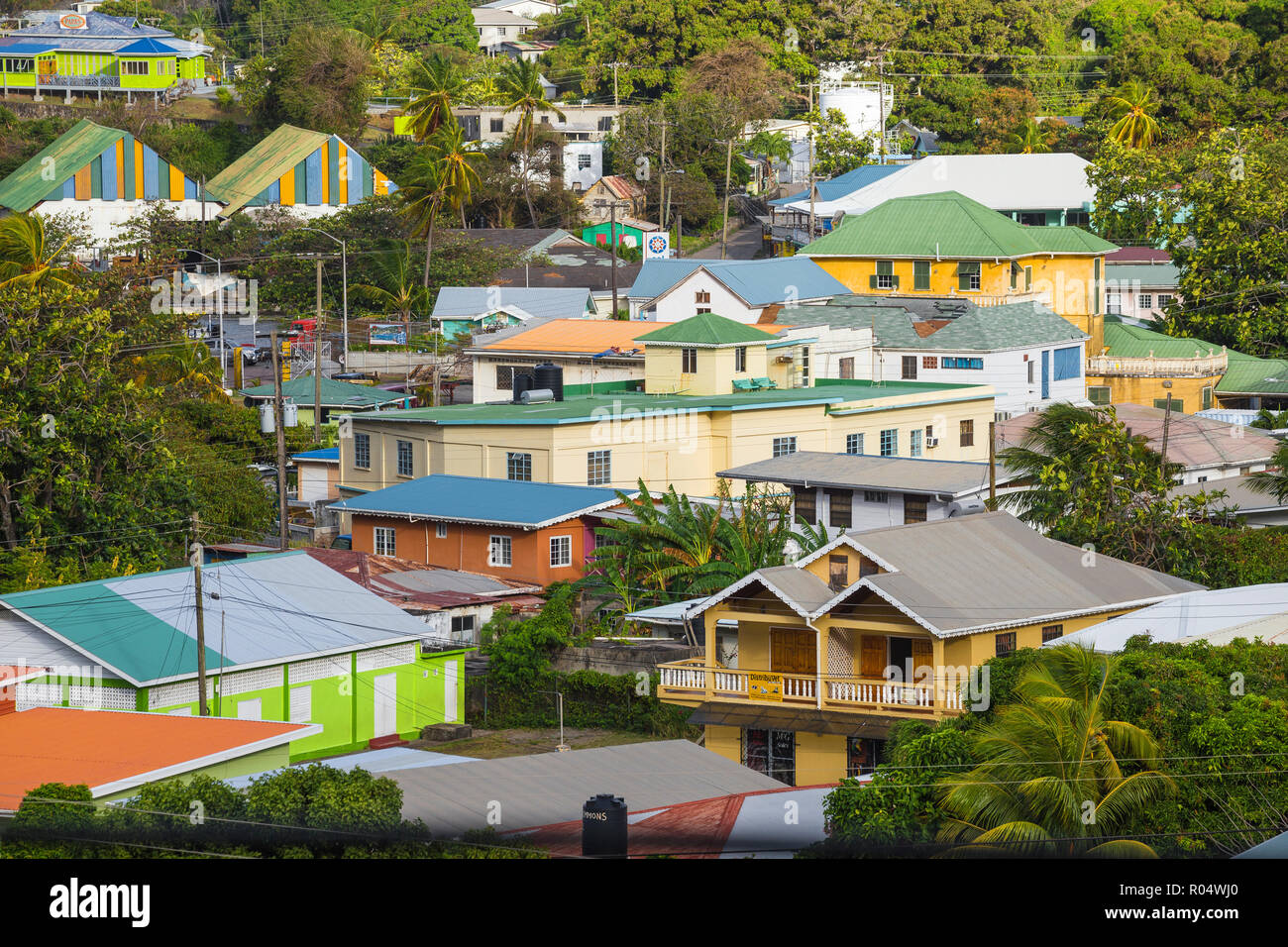 Port Elizabeth, Bequia, Grenadine, Saint Vincent e Grenadine, West Indies, dei Caraibi e America centrale Foto Stock