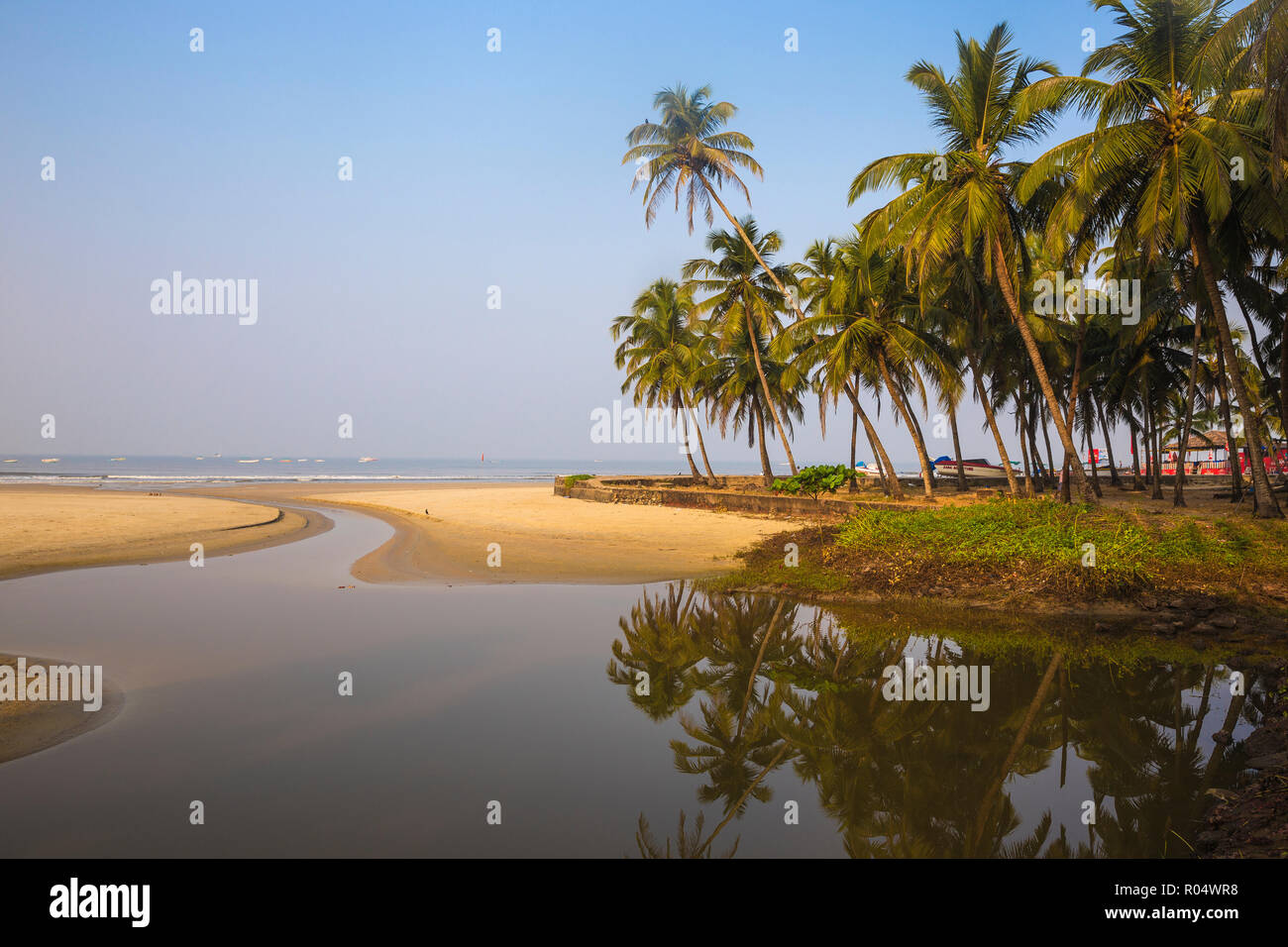 Colva Beach, Goa, India, Asia Foto Stock