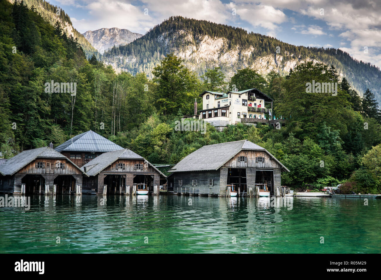 Konigssee, Germania, Europa Foto Stock