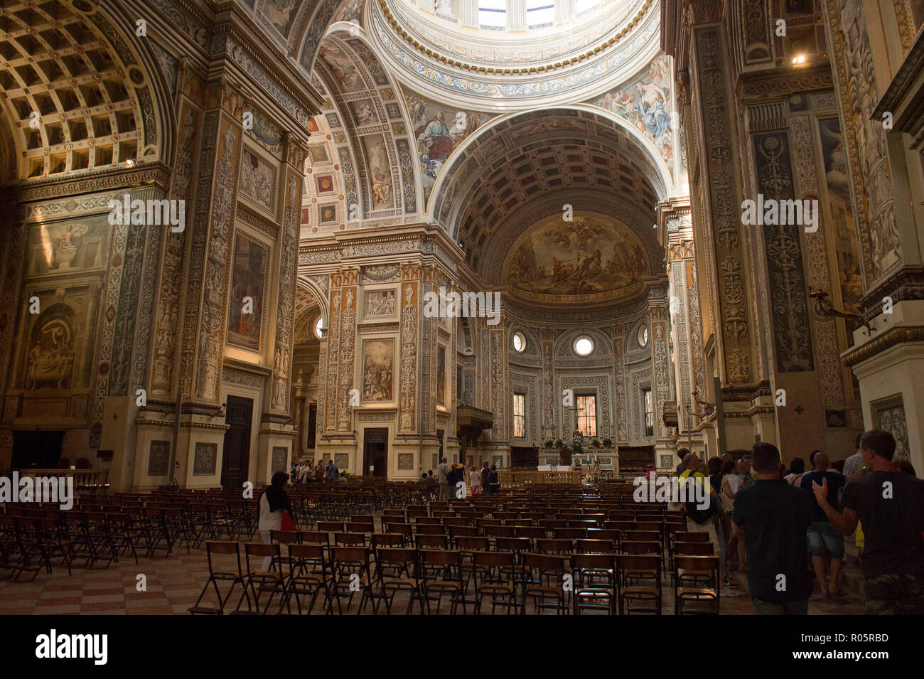 L'Italia, Lombardia, Mantova, Basilica di Sant'Andrea, la Chiesa