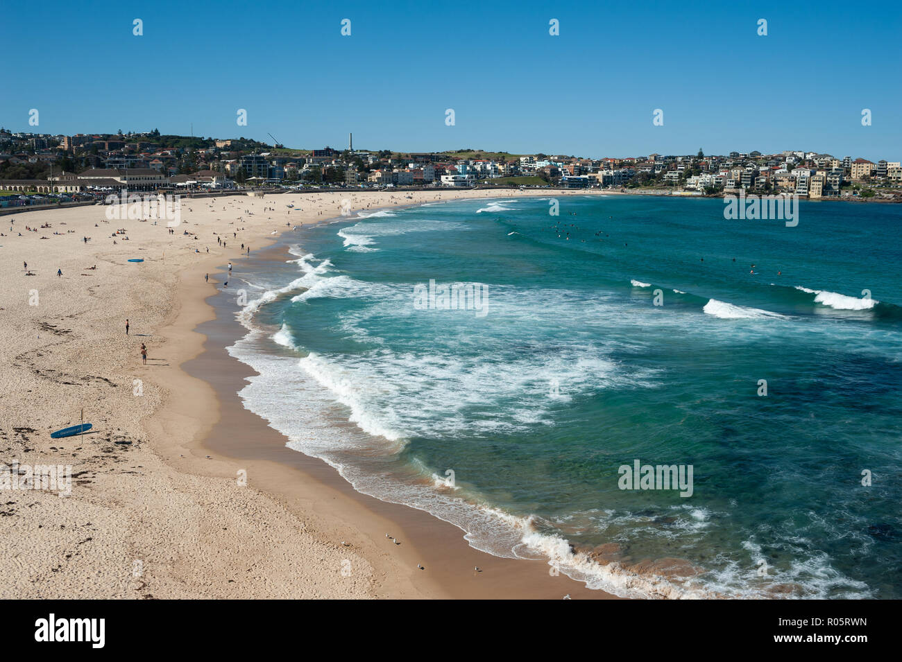 Sydney, Australia, vista di Bondi Beach Foto Stock