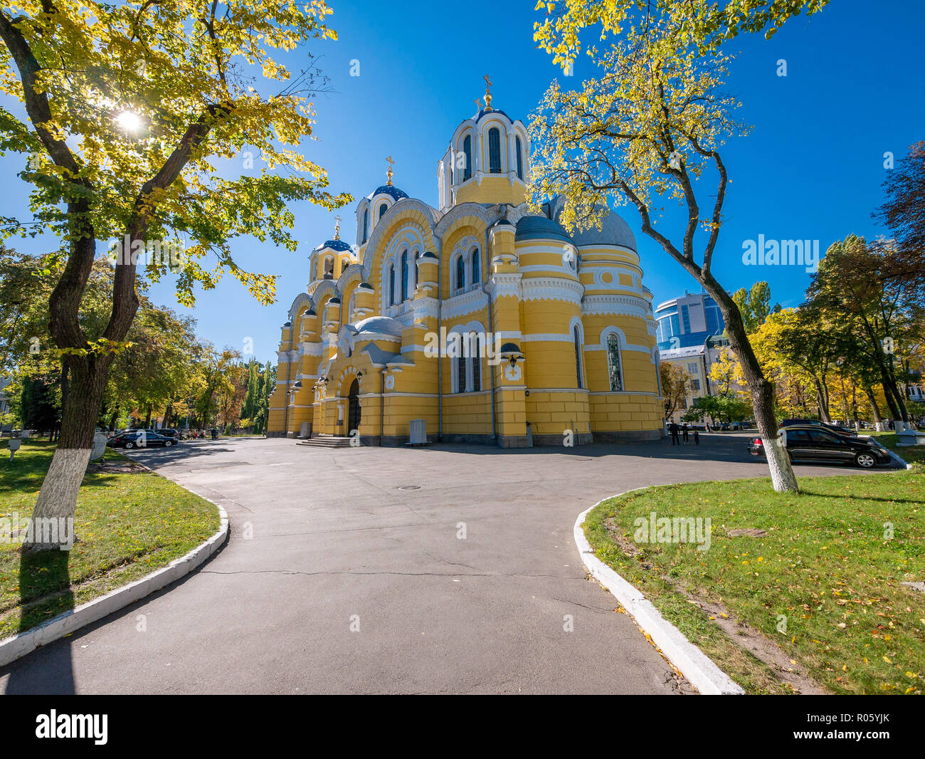 Vladimir Cathedral, Kiev, Oblast di Kiev, Ucraina Foto Stock