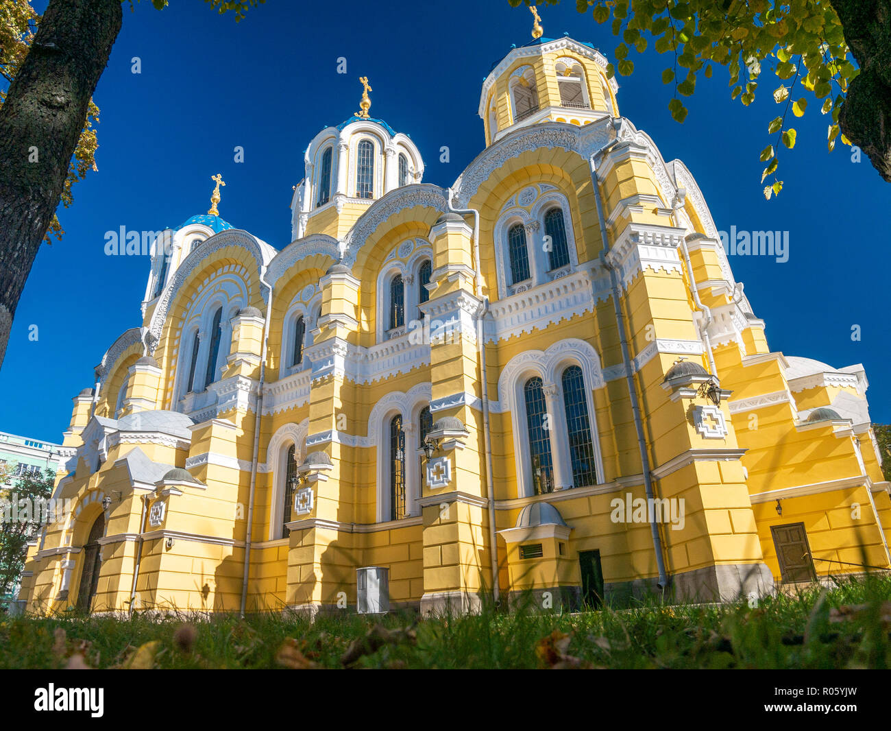 Vladimir Cathedral, Kiev, Oblast di Kiev, Ucraina Foto Stock