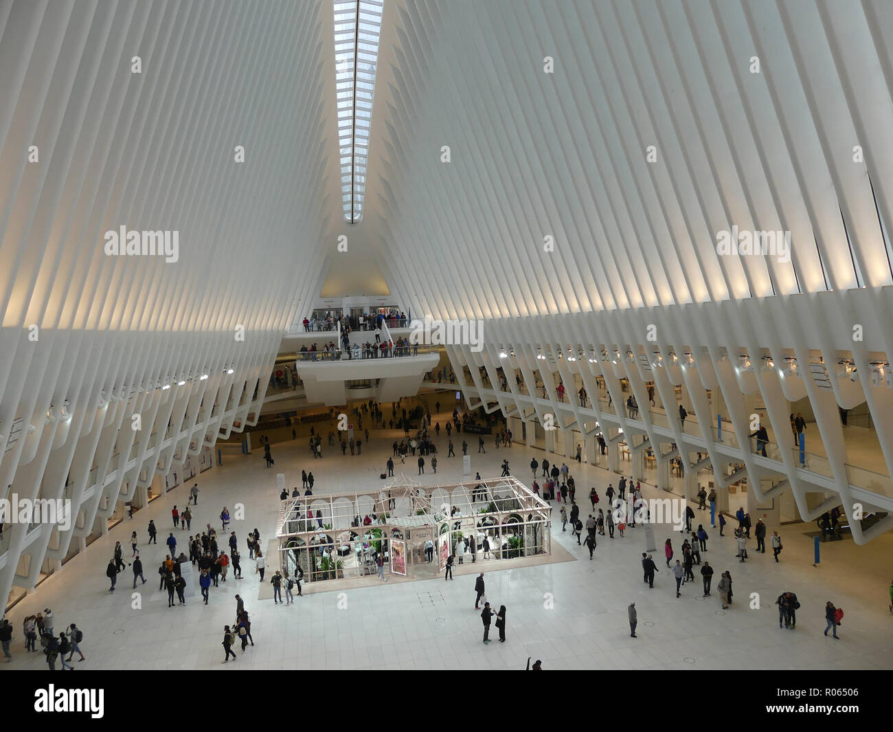 WESTFIELD WORLD TRADE CENTER, vicino al sito del disastro 9/11 a Manhattan, New York. Foto: Tony Gale Foto Stock