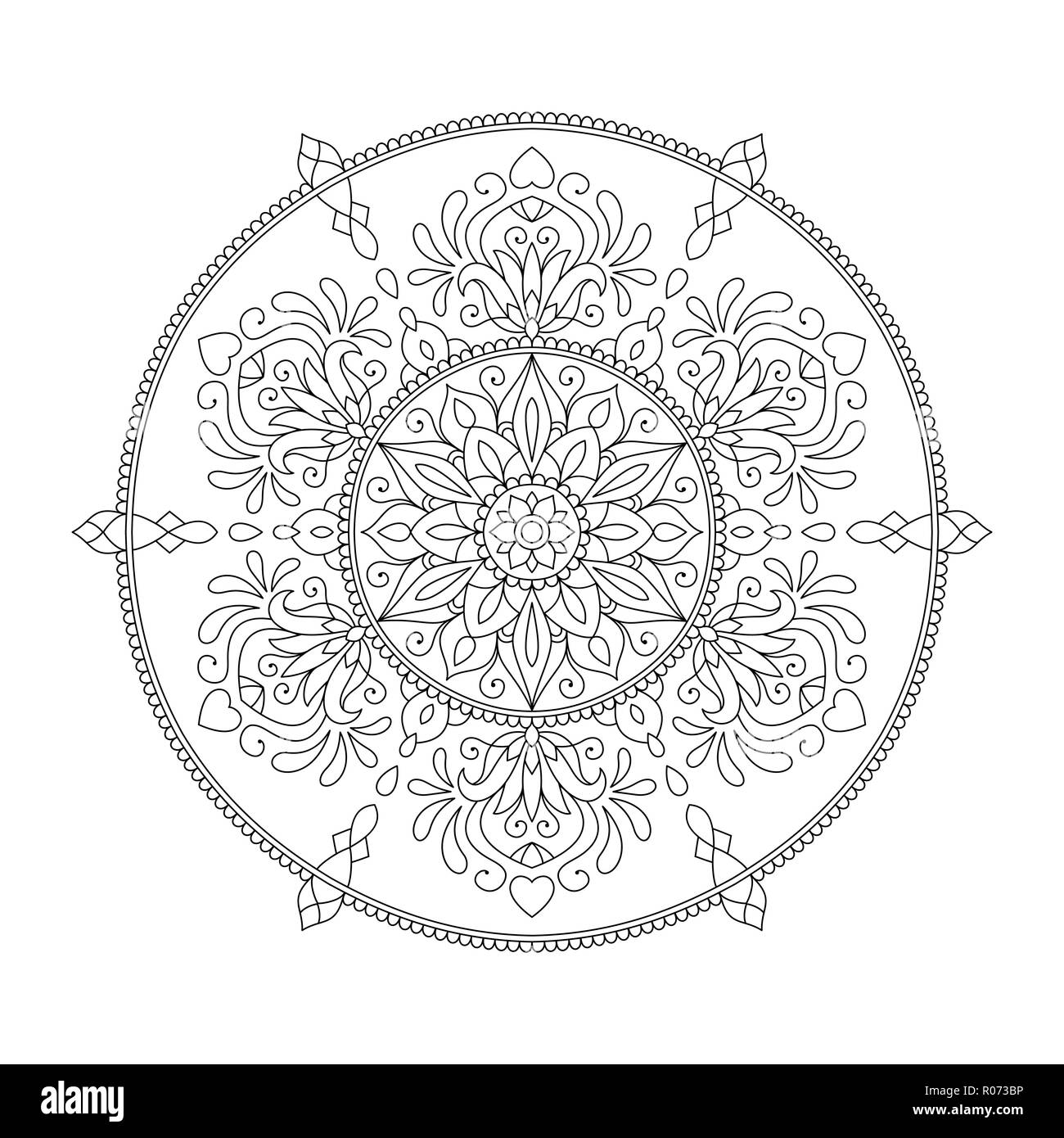 40 Mandala Semplici da Colorare Fiori Adulti Sfondo Nero: libro mandala  fiori semplici e complessi da colorare adulti - mandala sfondo nero adulti  (Paperback)