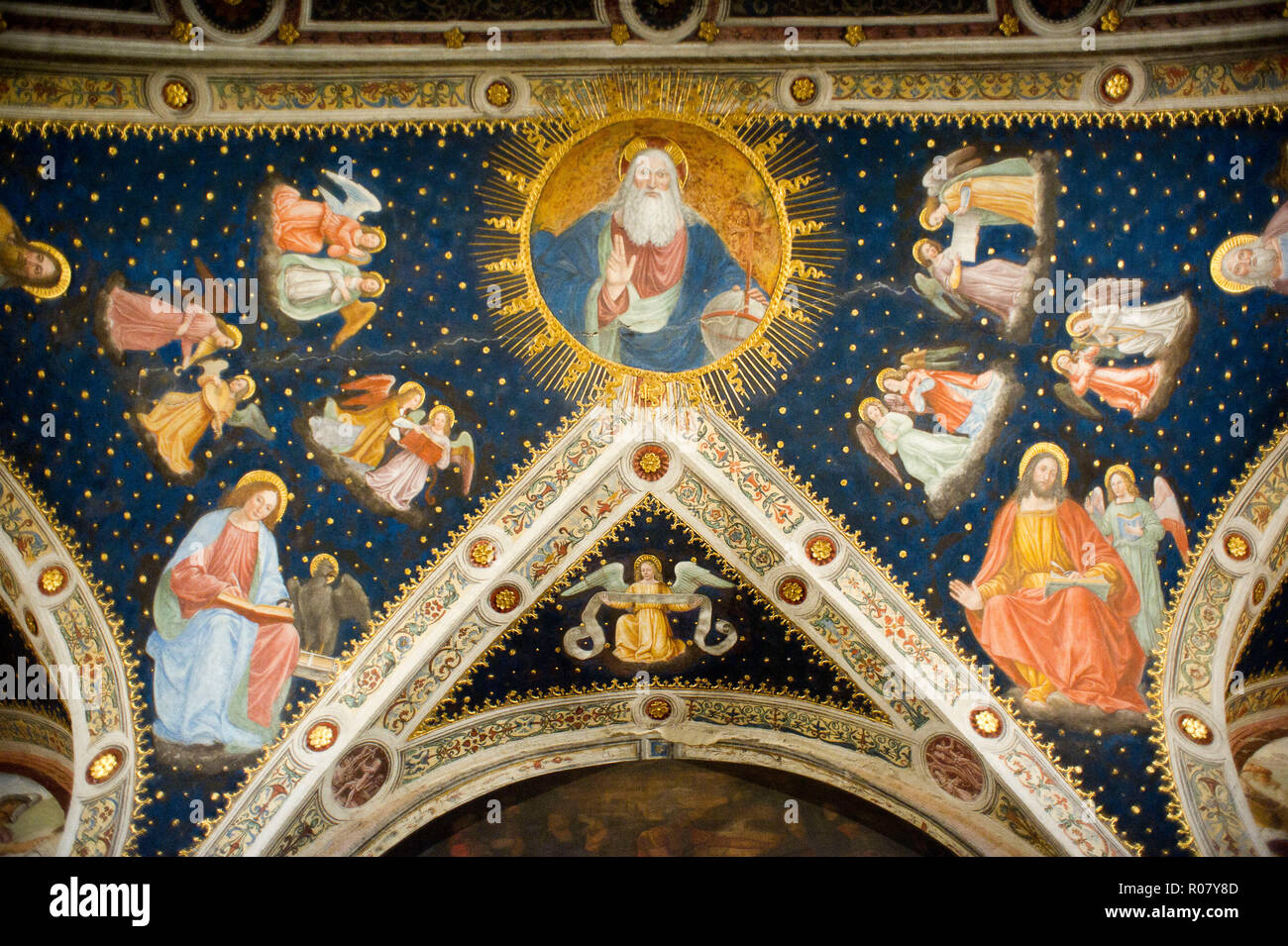 L'Europa, Italia, Lombardia, Milano, chiesa paleocristiana di San Maurizio Monastero Maggiore in Corso Magenta. Foto Stock