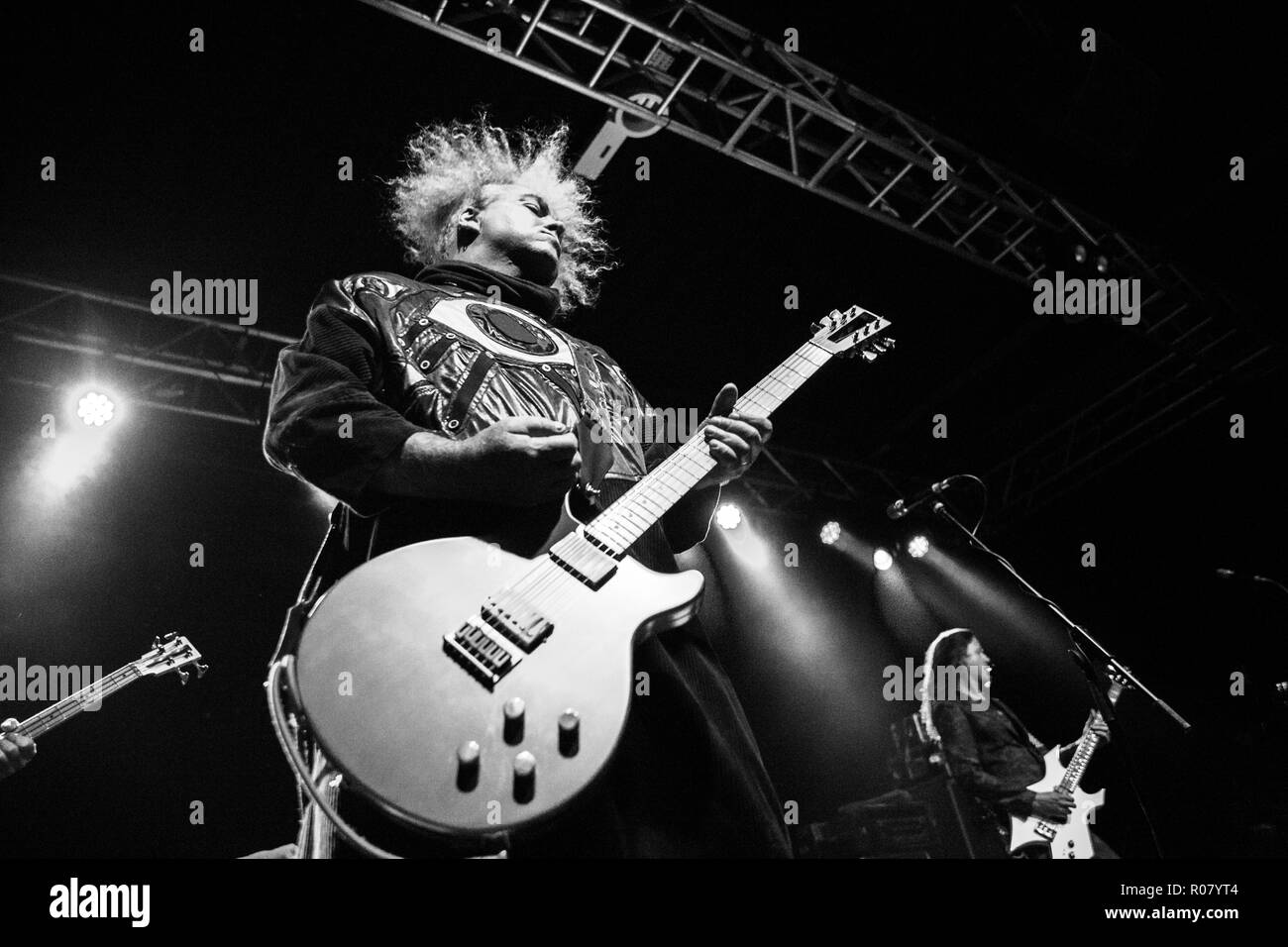 Il Melvins (chitarrista King Buzzo) 26 ottobre 2018 - Leeds stilo Foto Stock