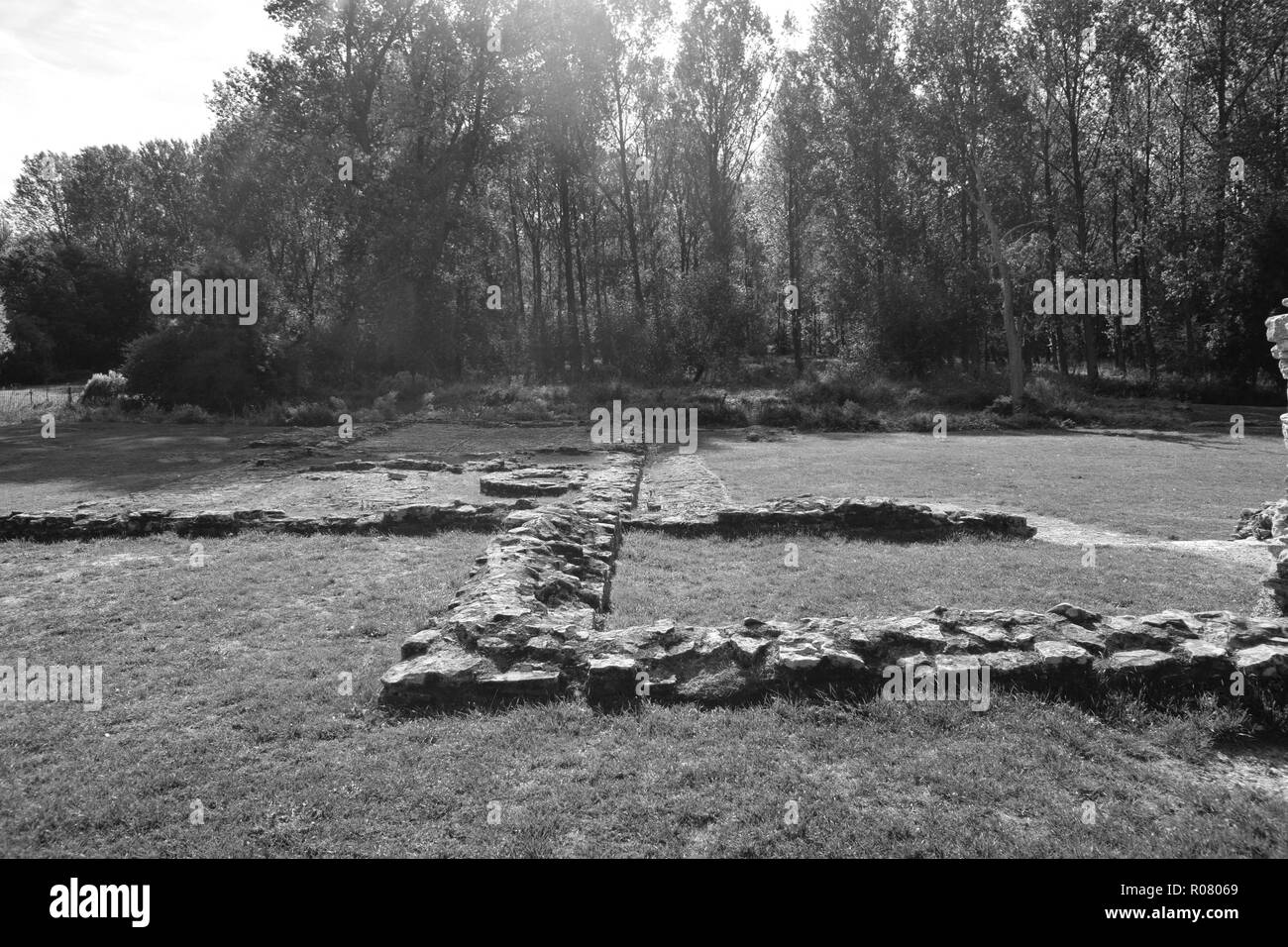 Costruzione di contorno Foto Stock