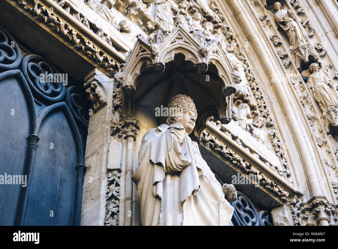 Cattedrale di San Andre, Cattedrale di Bordeaux, Bordeaux, Francia 2017 Foto Stock