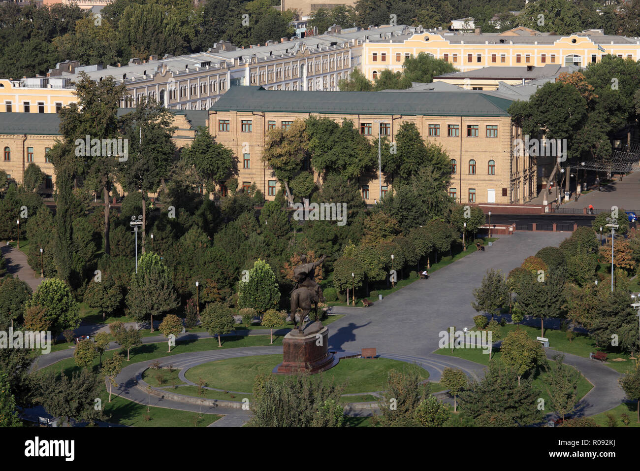 Uzbekistan Tashkent, Amir Timur Square, Foto Stock