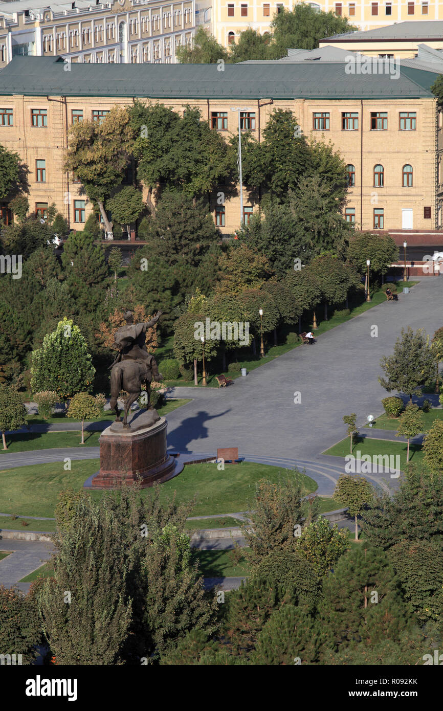 Uzbekistan Tashkent, Amir Timur Square, Foto Stock