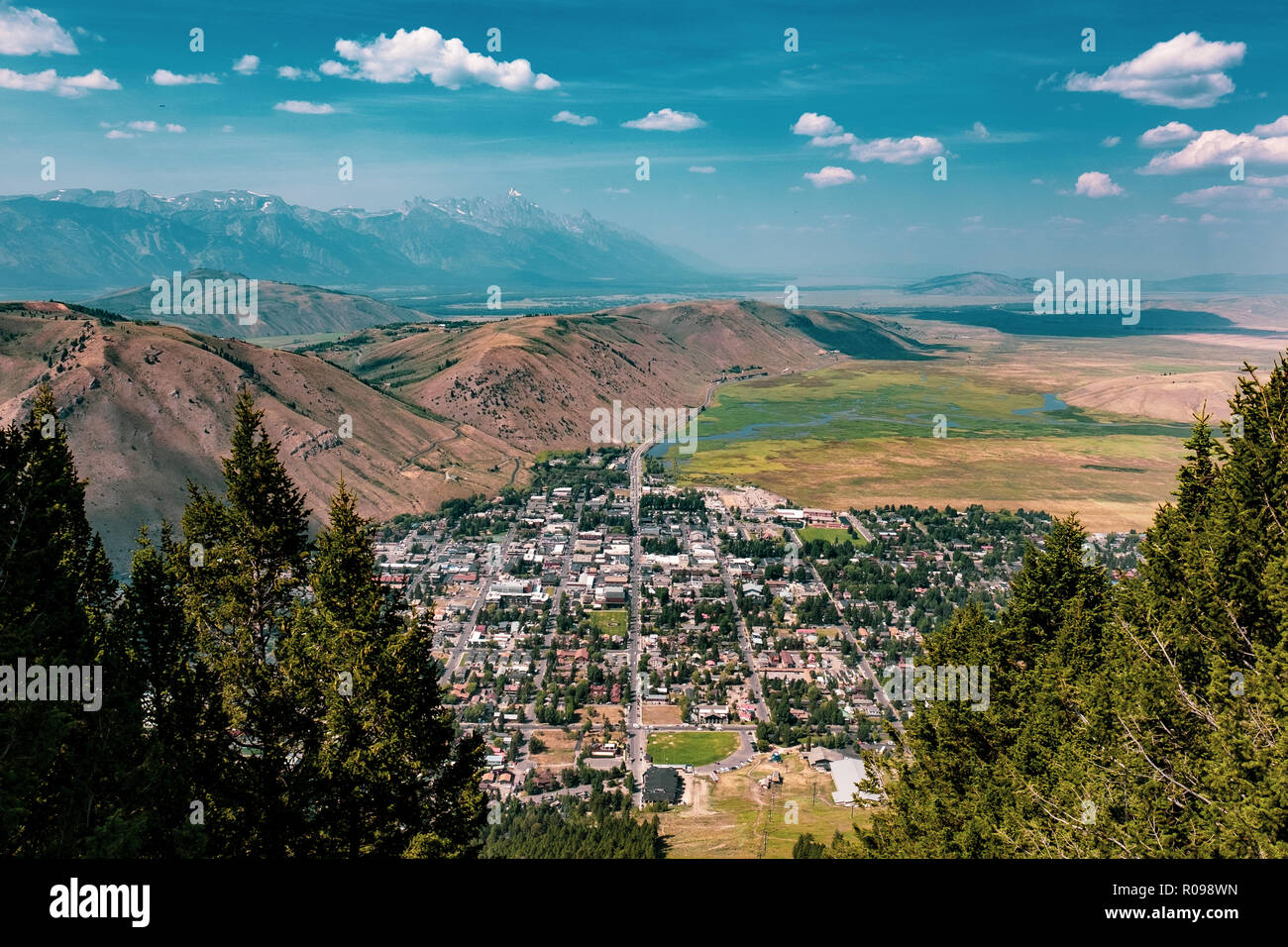 Jackson, Wyoming Foto Stock