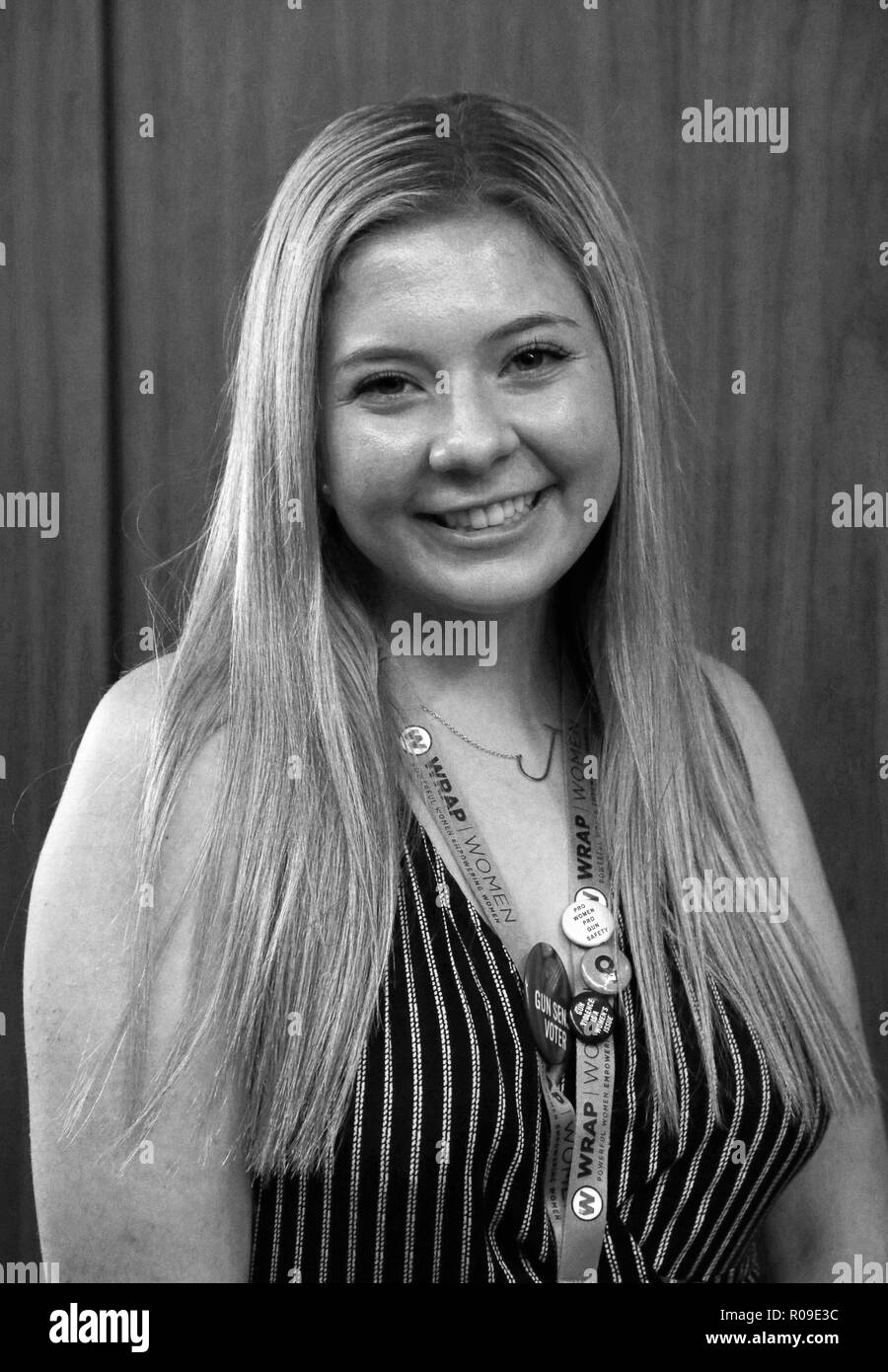 Los Angeles, Ca, Stati Uniti d'America. 2° Nov, 2018. Jaclyn Corin, a TheWrap del potere delle donne Vertice all'interno dell'Hotel InterContinental a Los Angeles, la California il 2 novembre 2018. Credito: Faye Sadou/media/punzone Alamy Live News Foto Stock