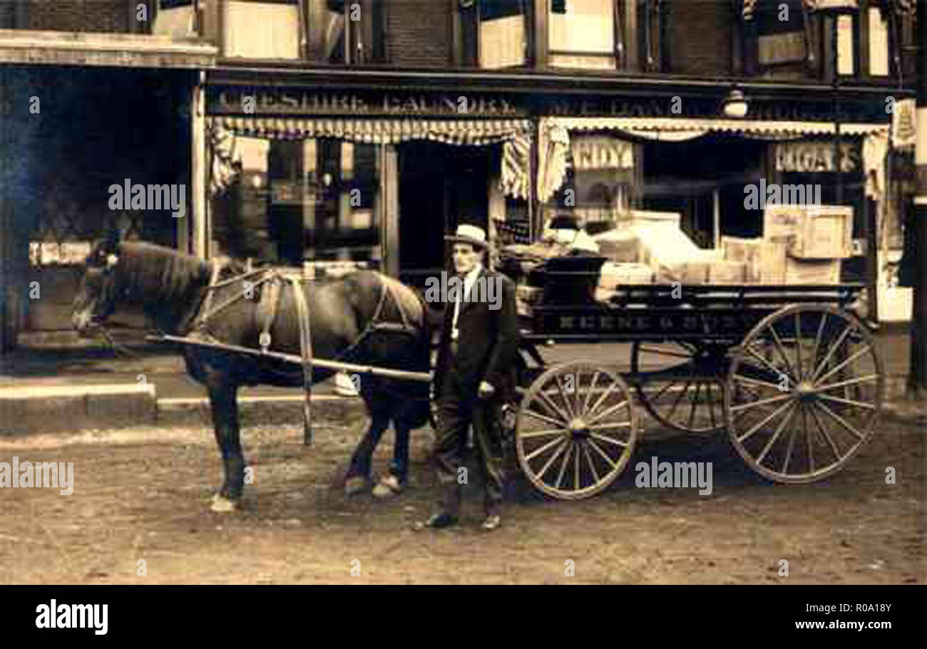 Foto di antiquariato di vintage forma di trasporto, collezione storica 1800 - 1940 Foto Stock