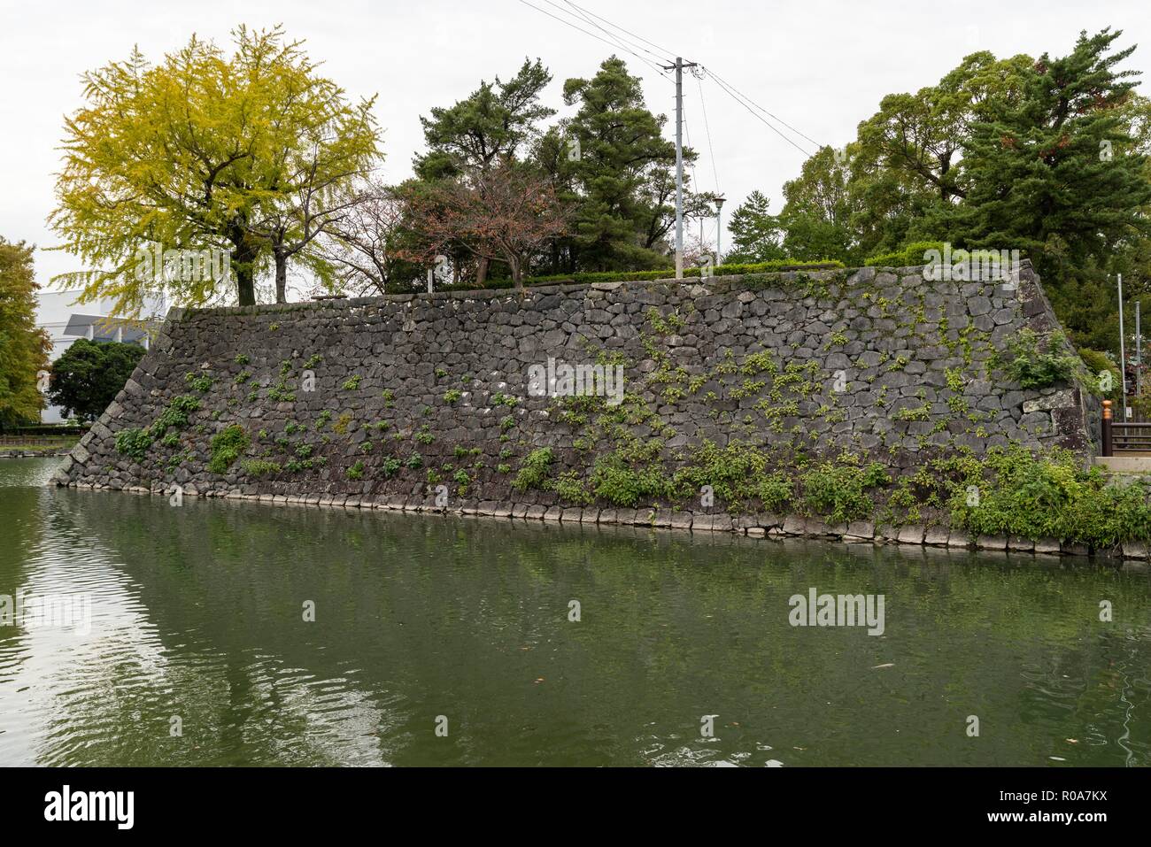 Ex Castello Yatsushiro Yatsushiro, Città, Prefettura di Kumamoto, Giappone Foto Stock