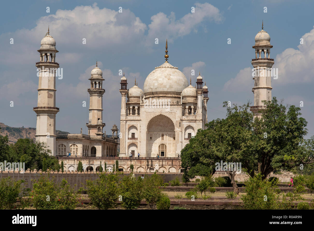 Bibi Ka Maqbara, Aurangabad, Maharashtra, India Foto Stock
