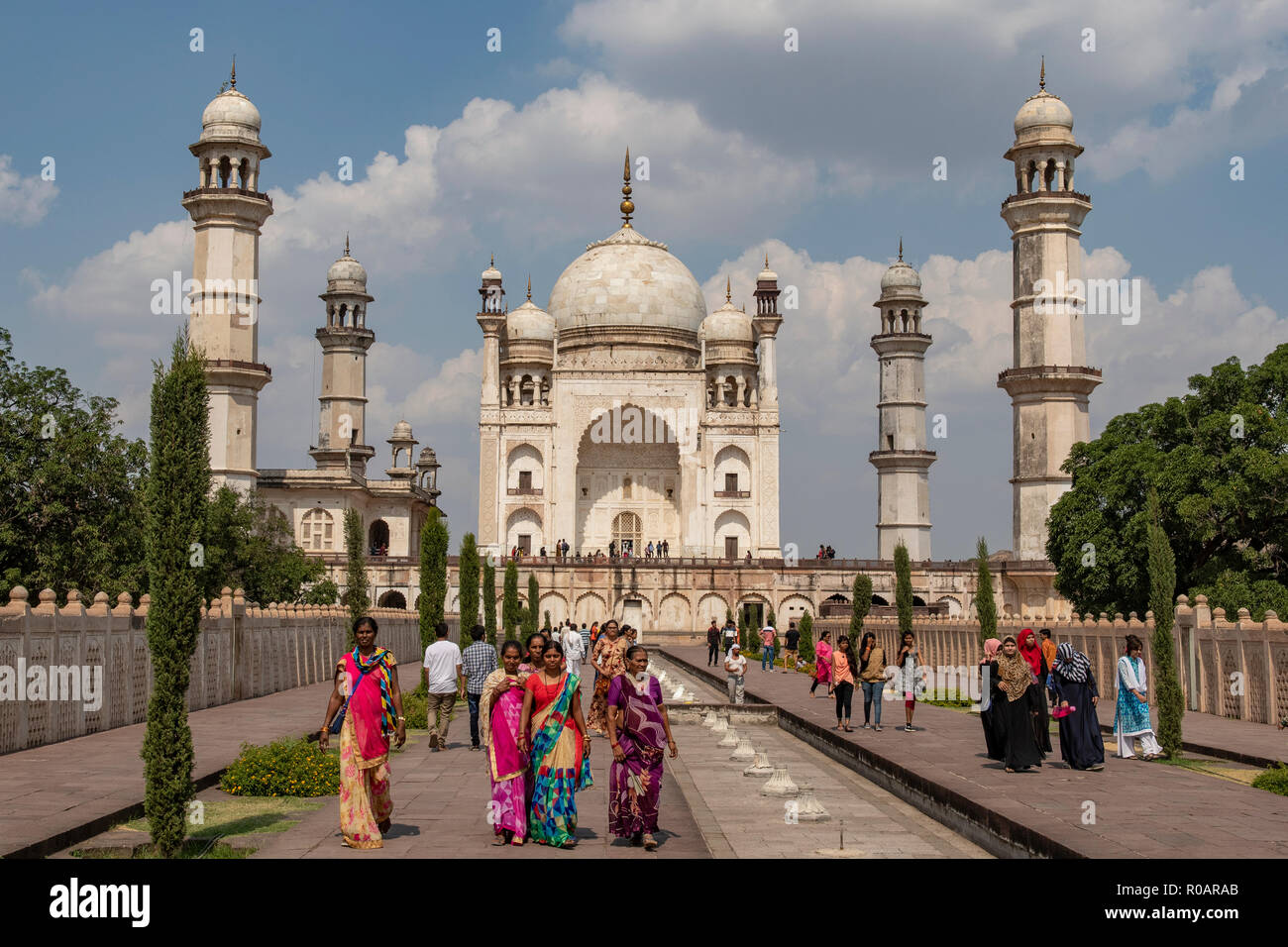 Bibi Ka Maqbara, Aurangabad, Maharashtra, India Foto Stock