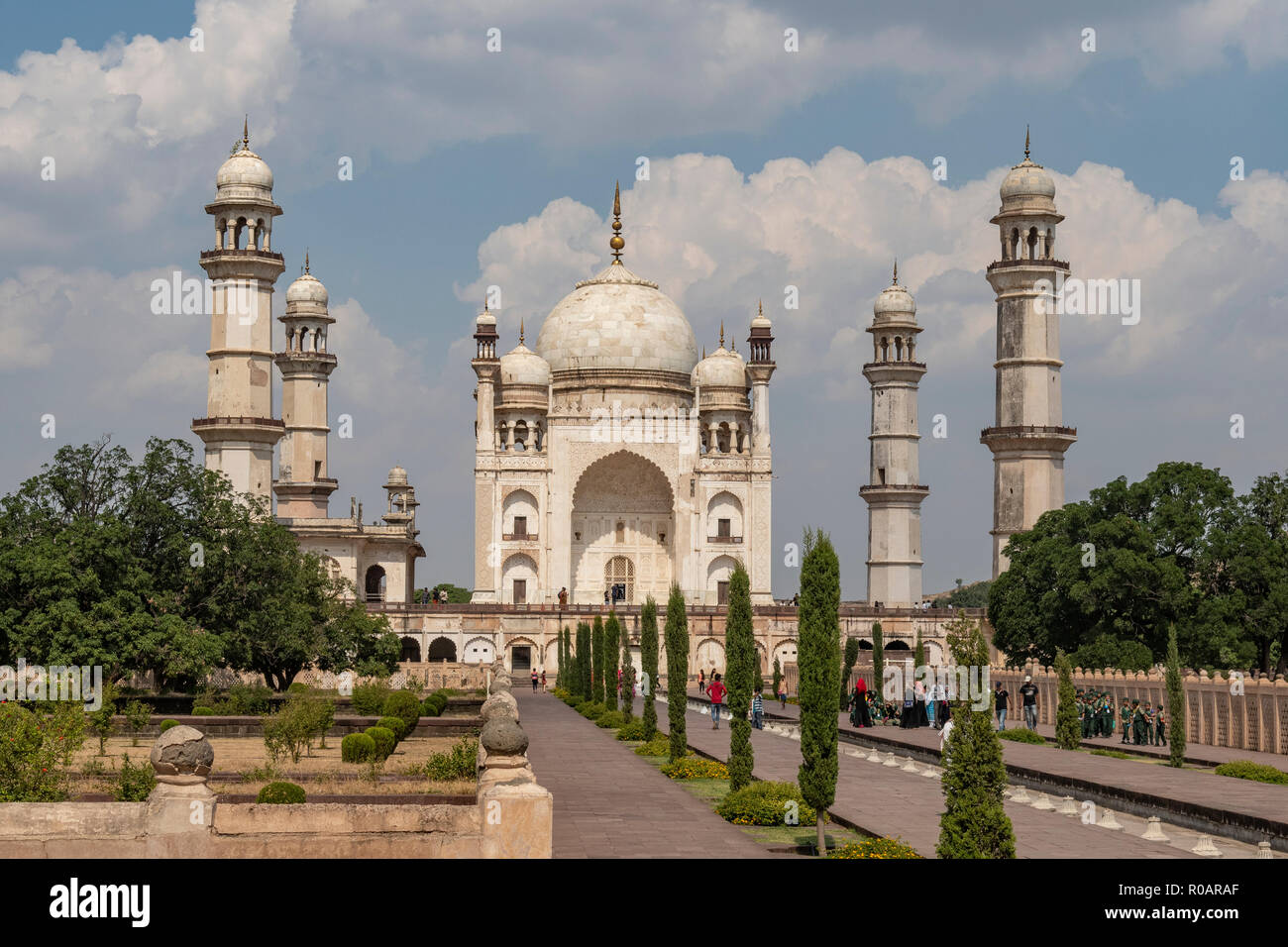 Bibi Ka Maqbara, Aurangabad, Maharashtra, India Foto Stock